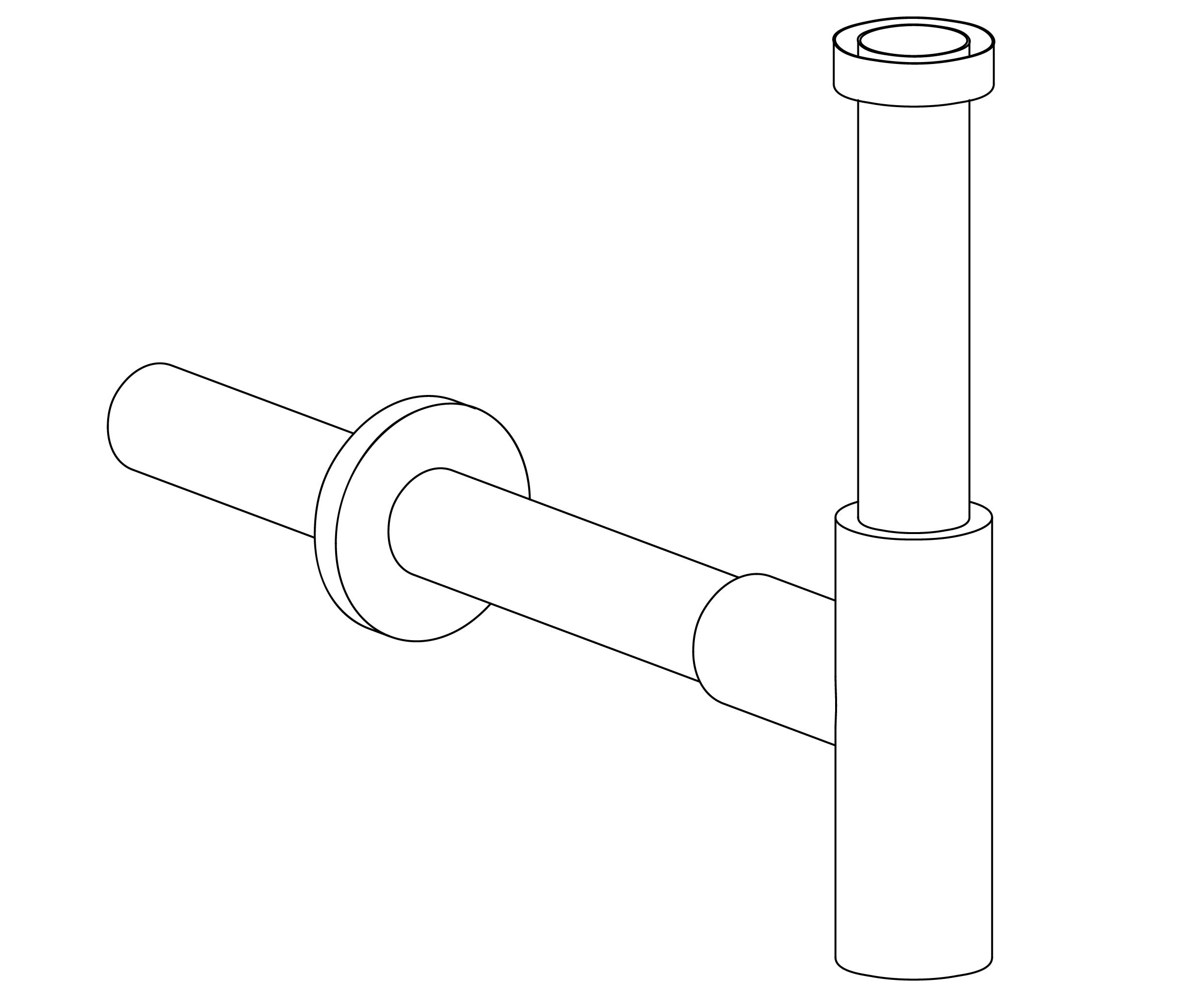 S00-102 Contemporary basin trap