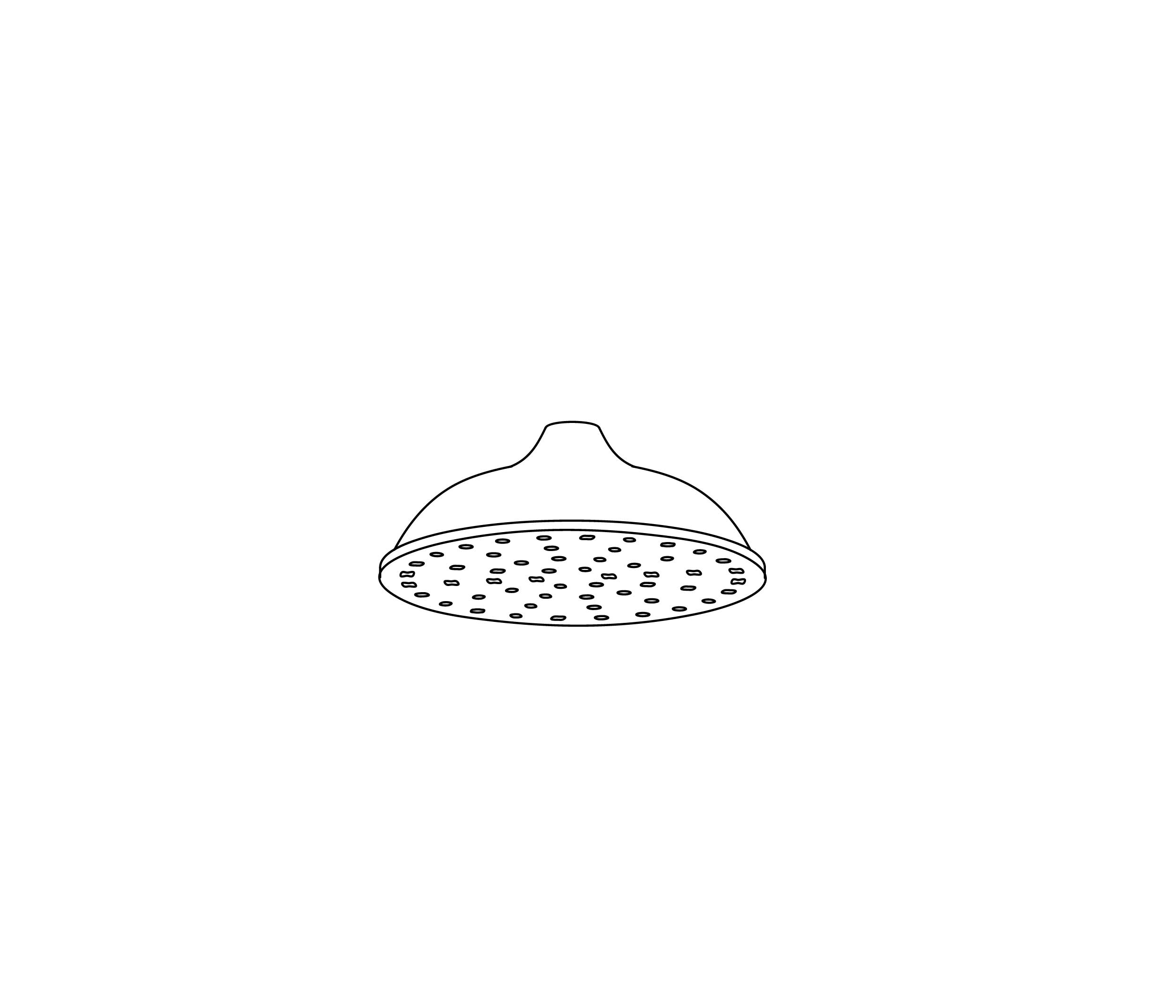 S00-2411 Pomme de douche « rétro » Ø 100 mm