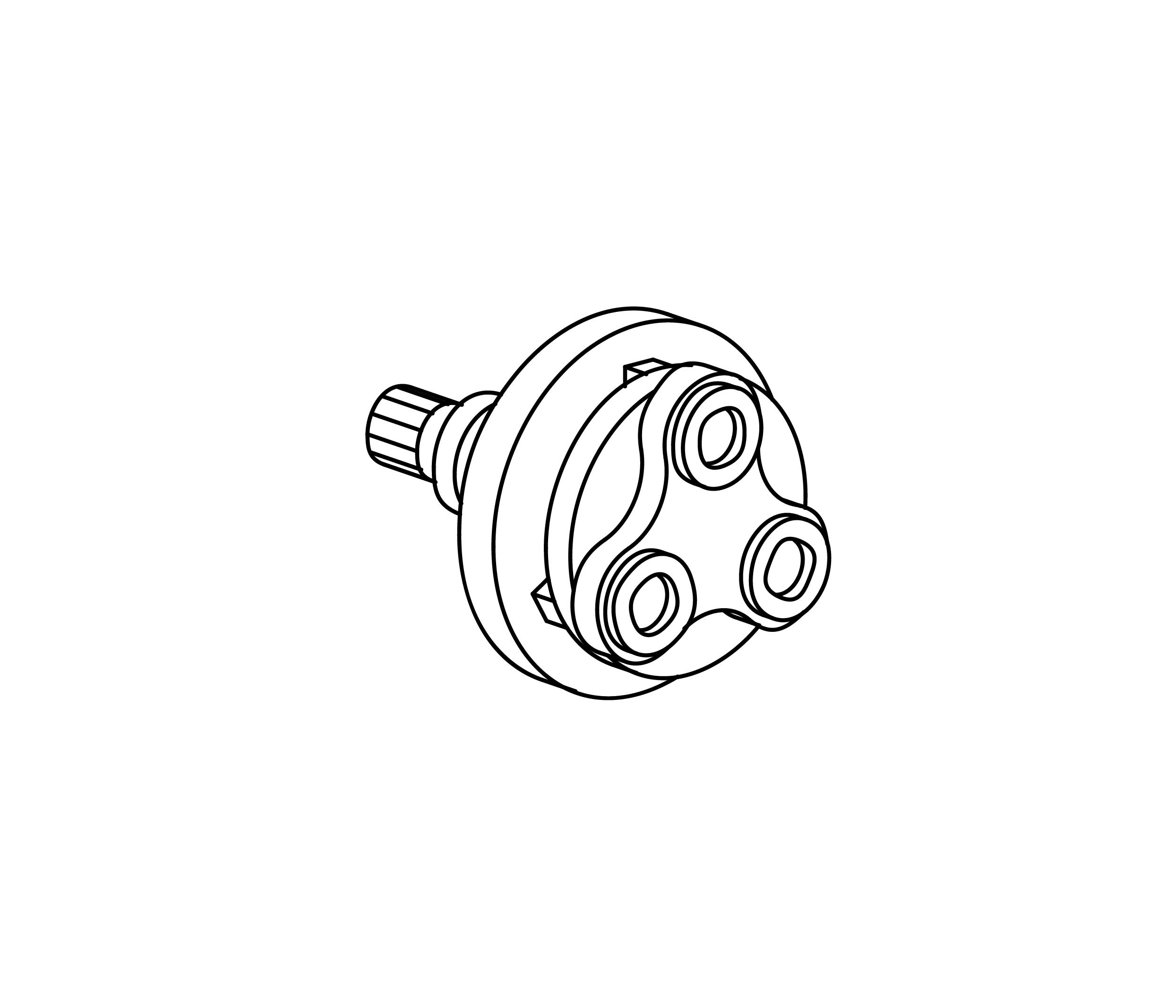 S00-2CD44 Cartouche pour inverseurs 4 voies