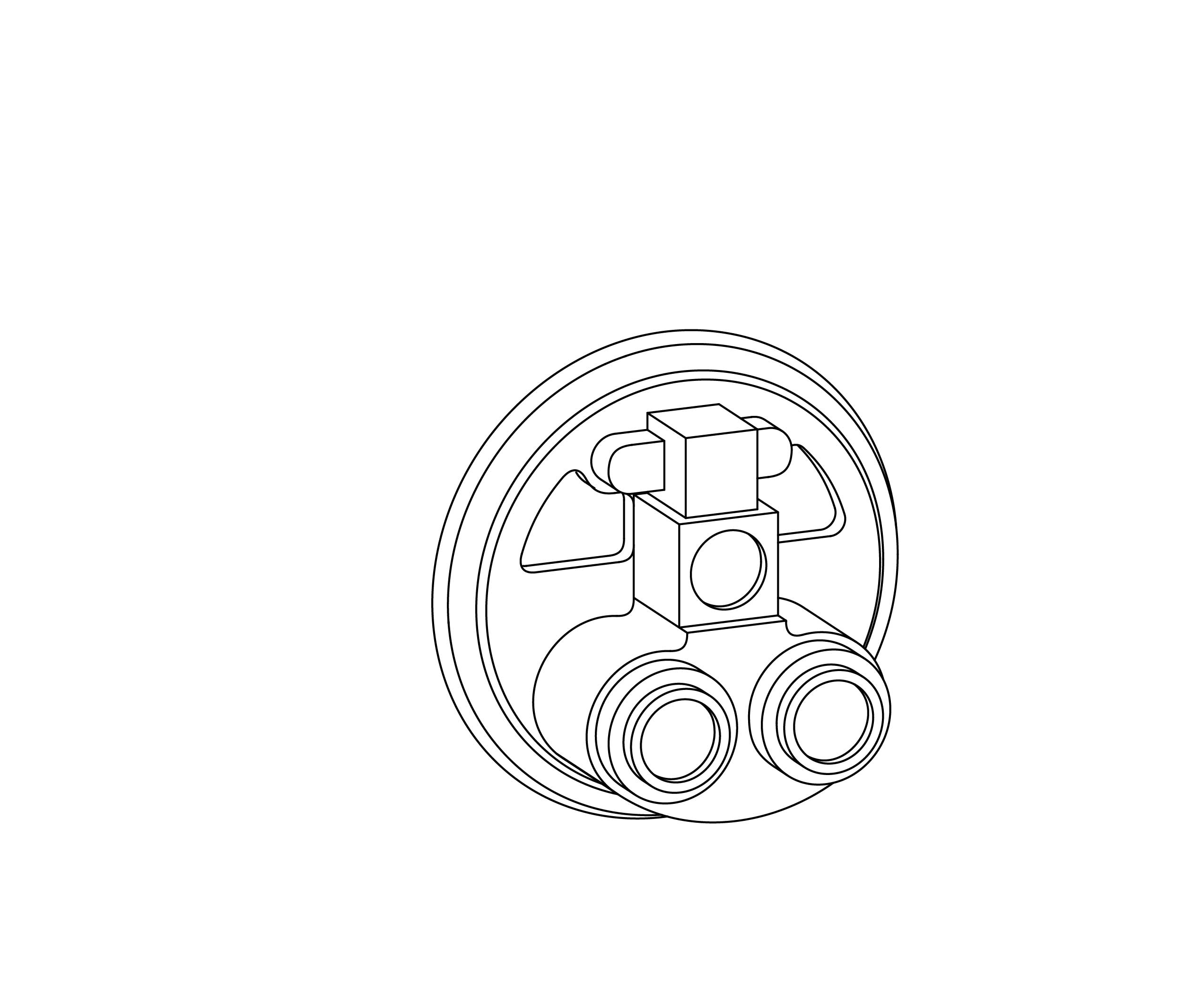 S00-2TC2 Cartridge for thermostatic mixers 3/4”