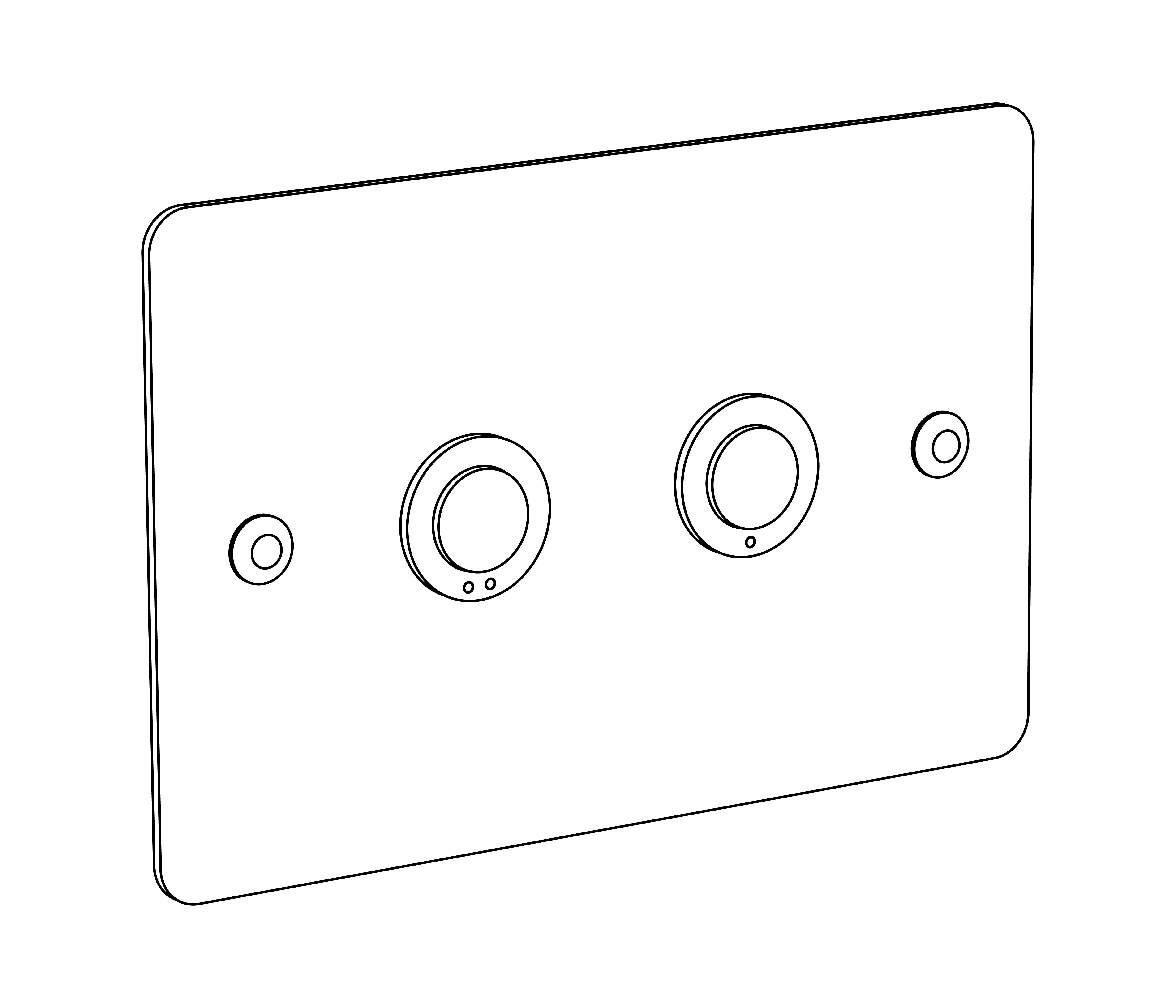 S00-481 Flush plate