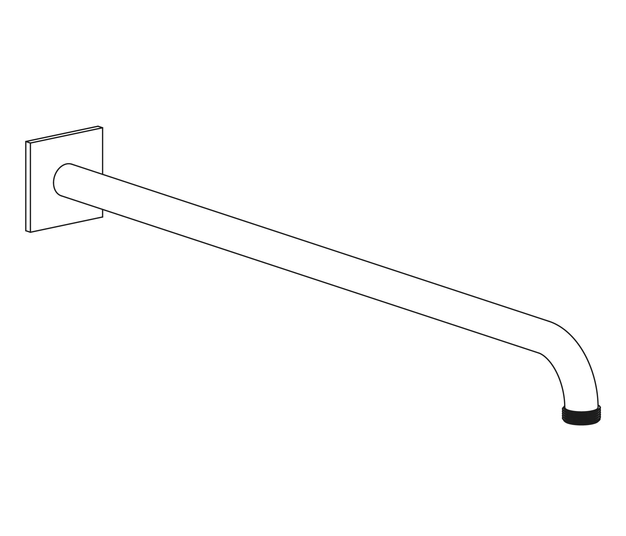 S01-2W450 Wall mounted shower arm 450mm