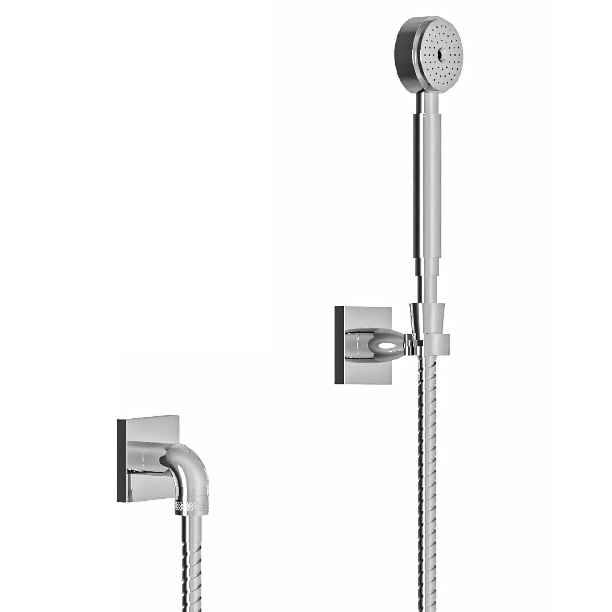 S05-2212 Wall shower set on fixed hook