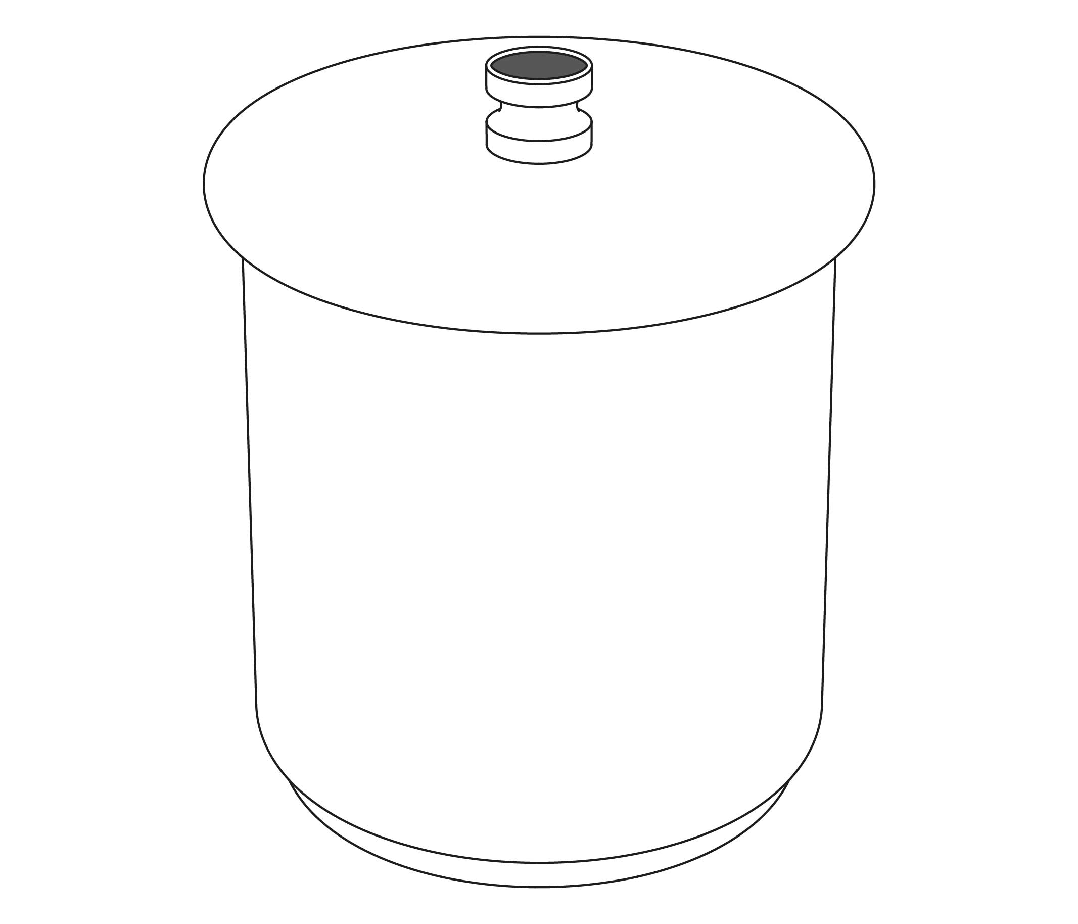 S05-577 Bin with cover