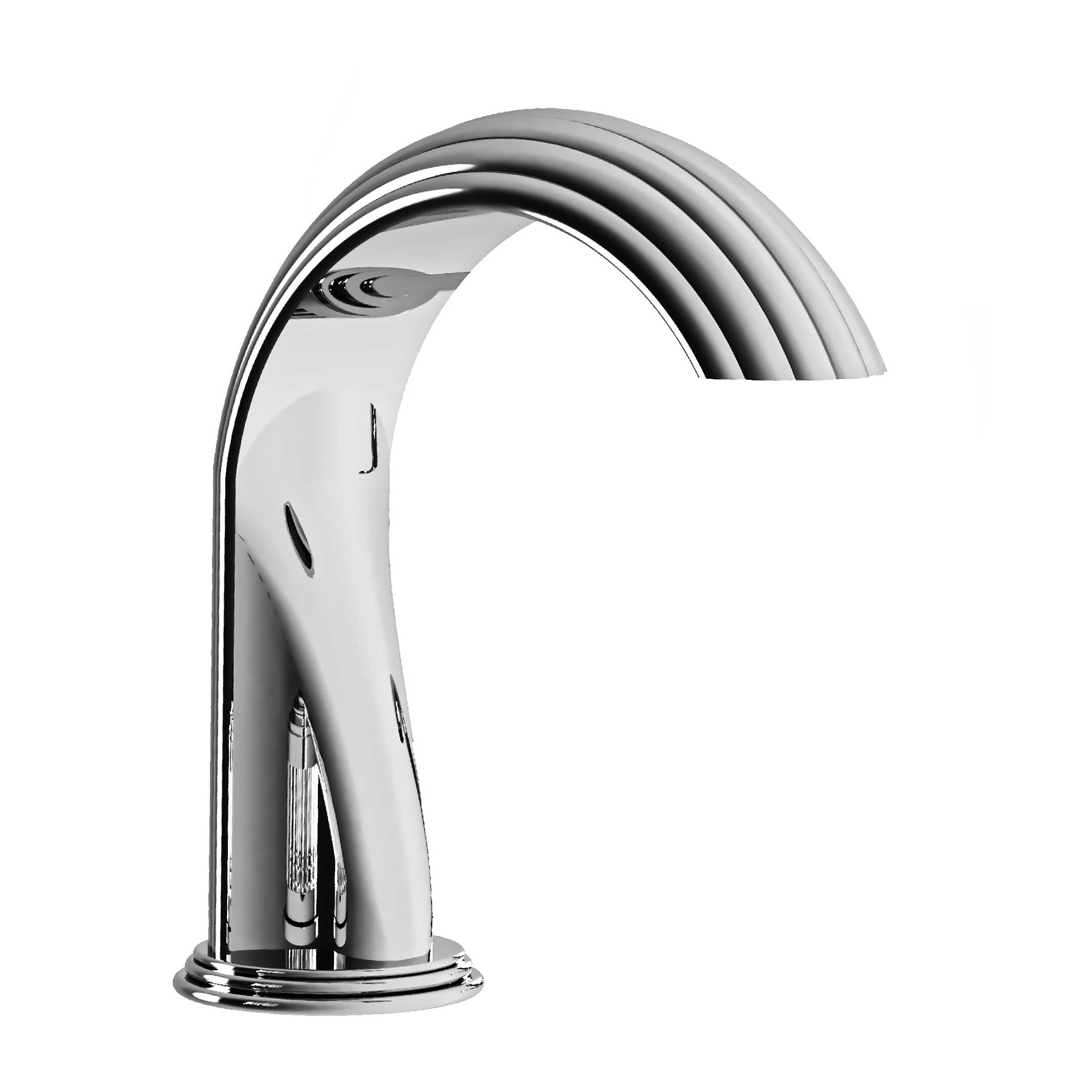 S100-3S1L Rim mounted bath spout