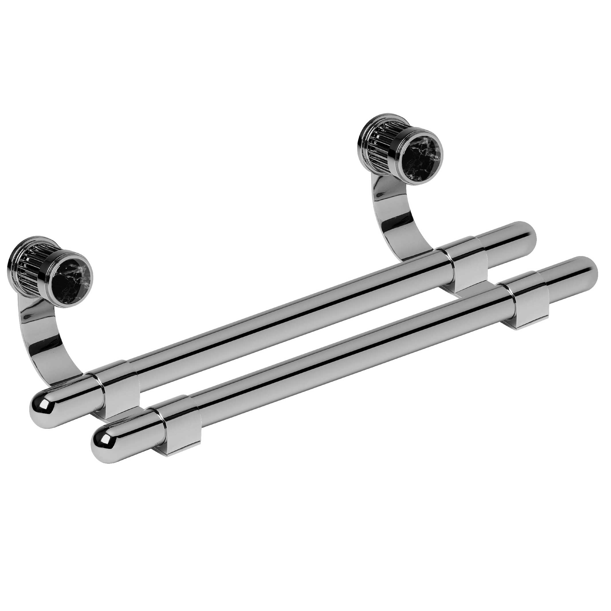 S100-509 Wall mounted double towel bar