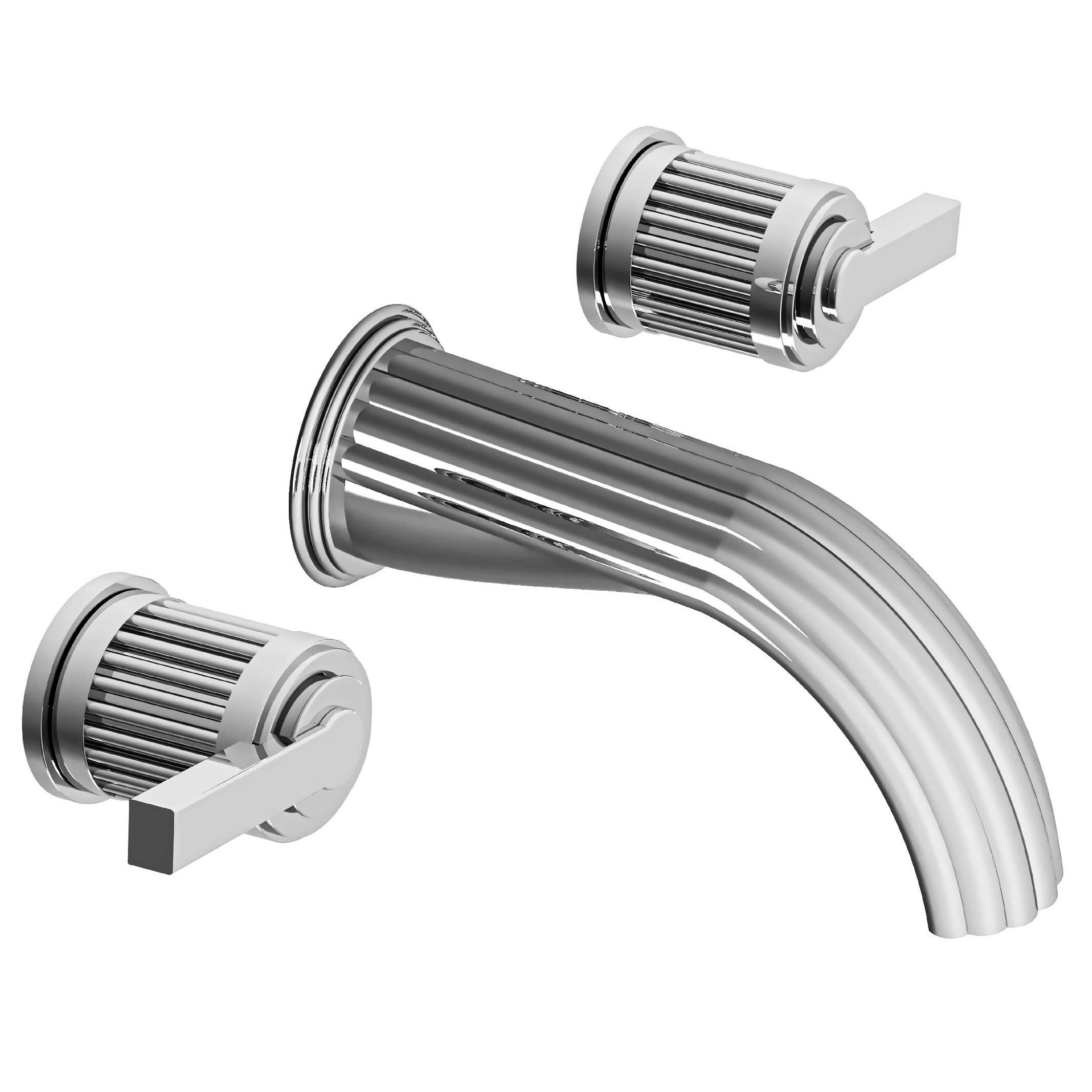 S108-3303 Wall mounted 3-hole bath mixer set