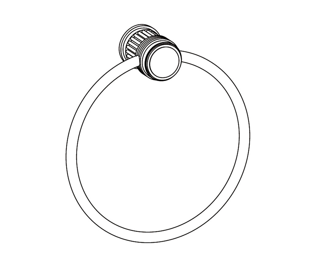 S108-510 Porte-serviette anneau