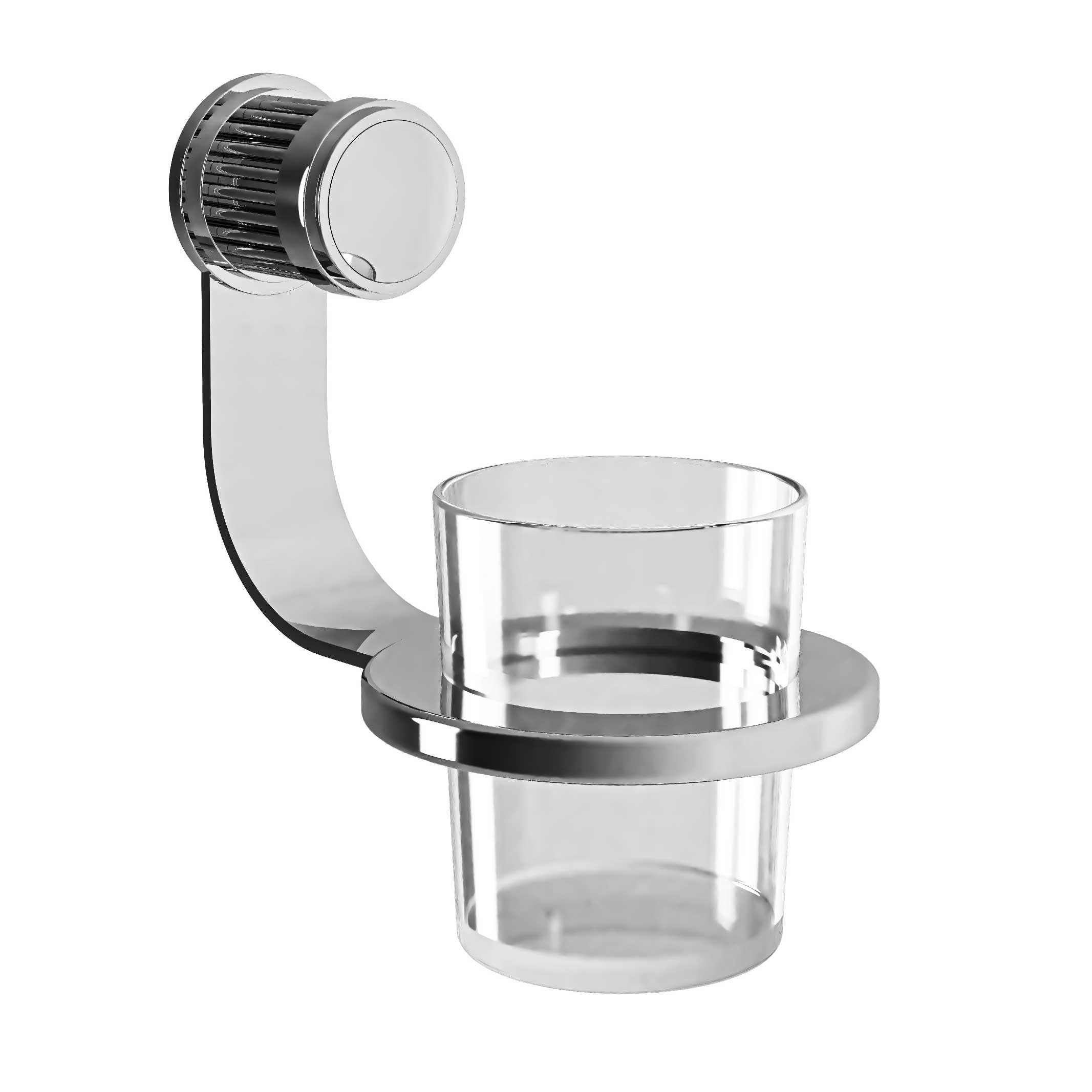 S108-520 Wall mounted glass holder