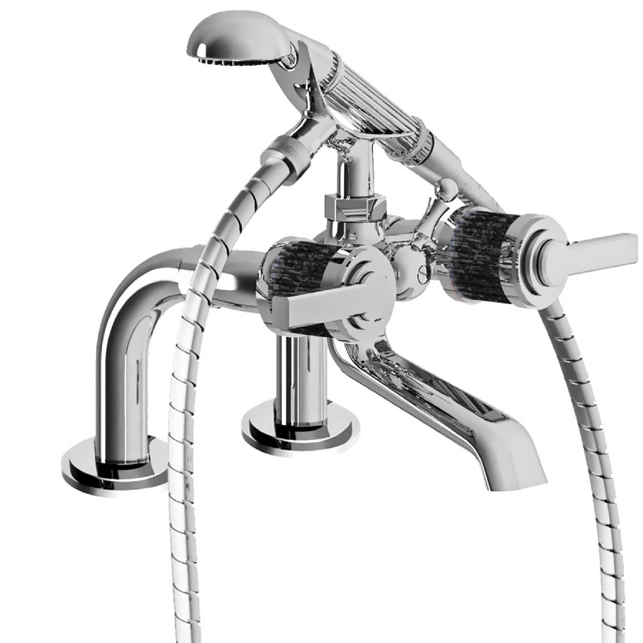 S109-3306 Rim mounted bath and shower mixer