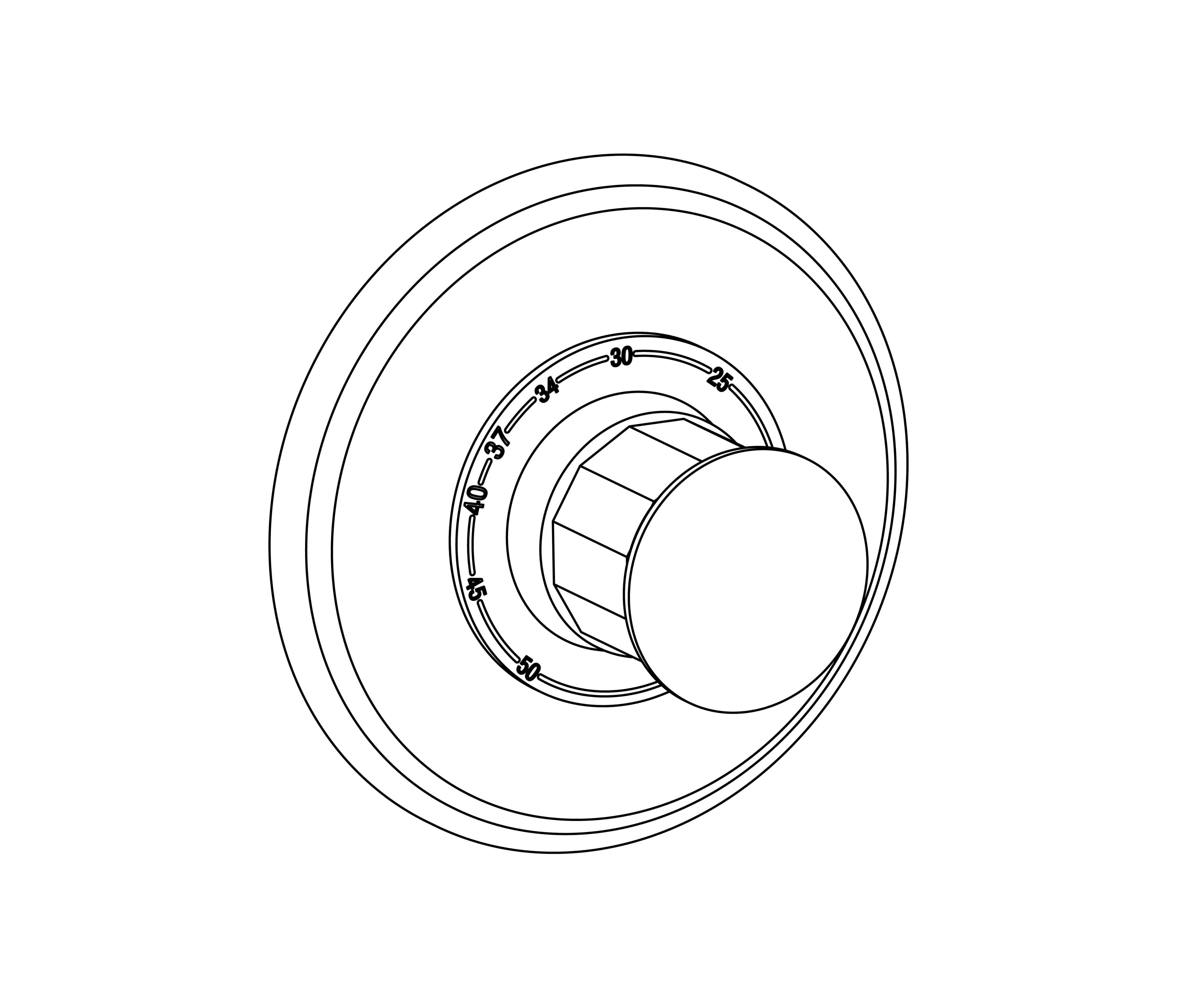 S117-2R1 Round trim set