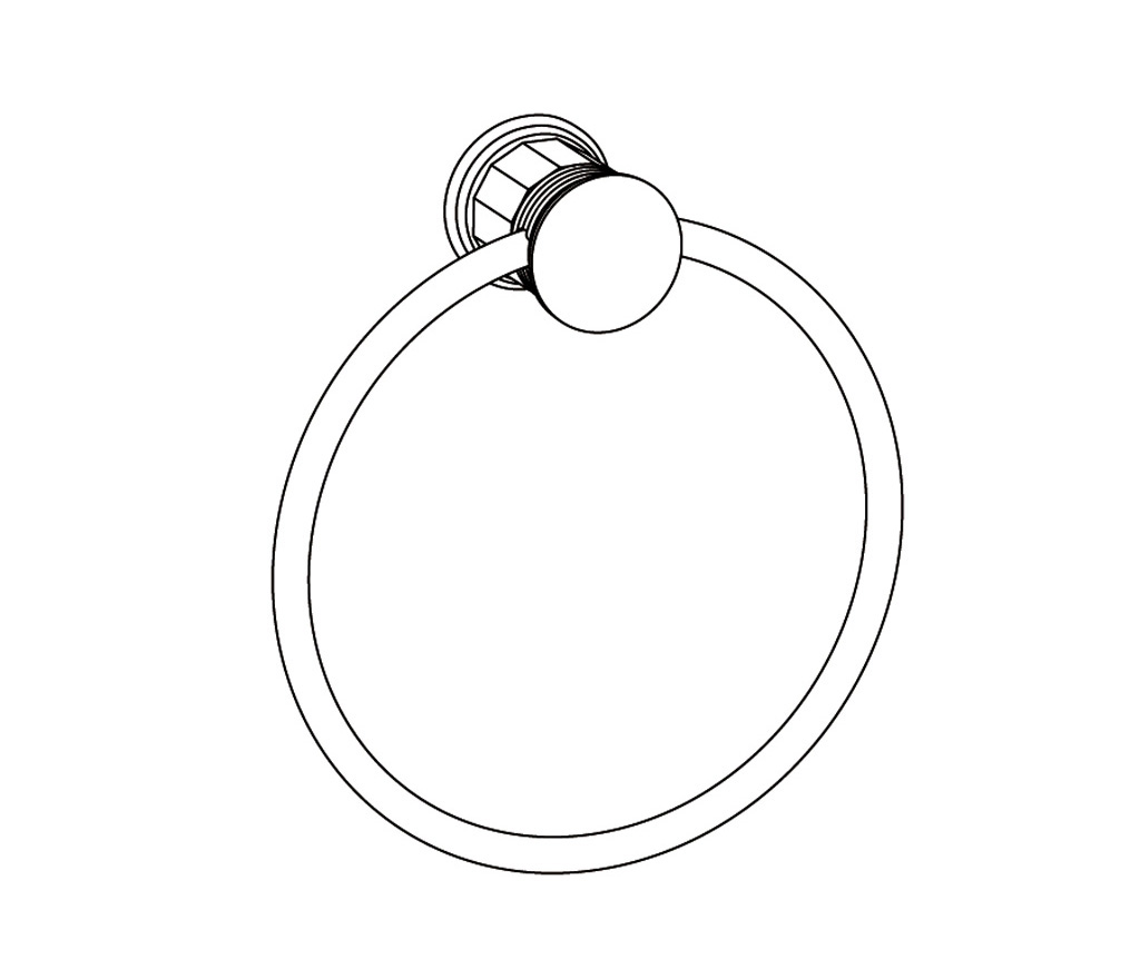 S117-510 Wall mounted towel ring