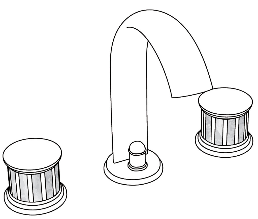 S118-1301 3-hole basin mixer