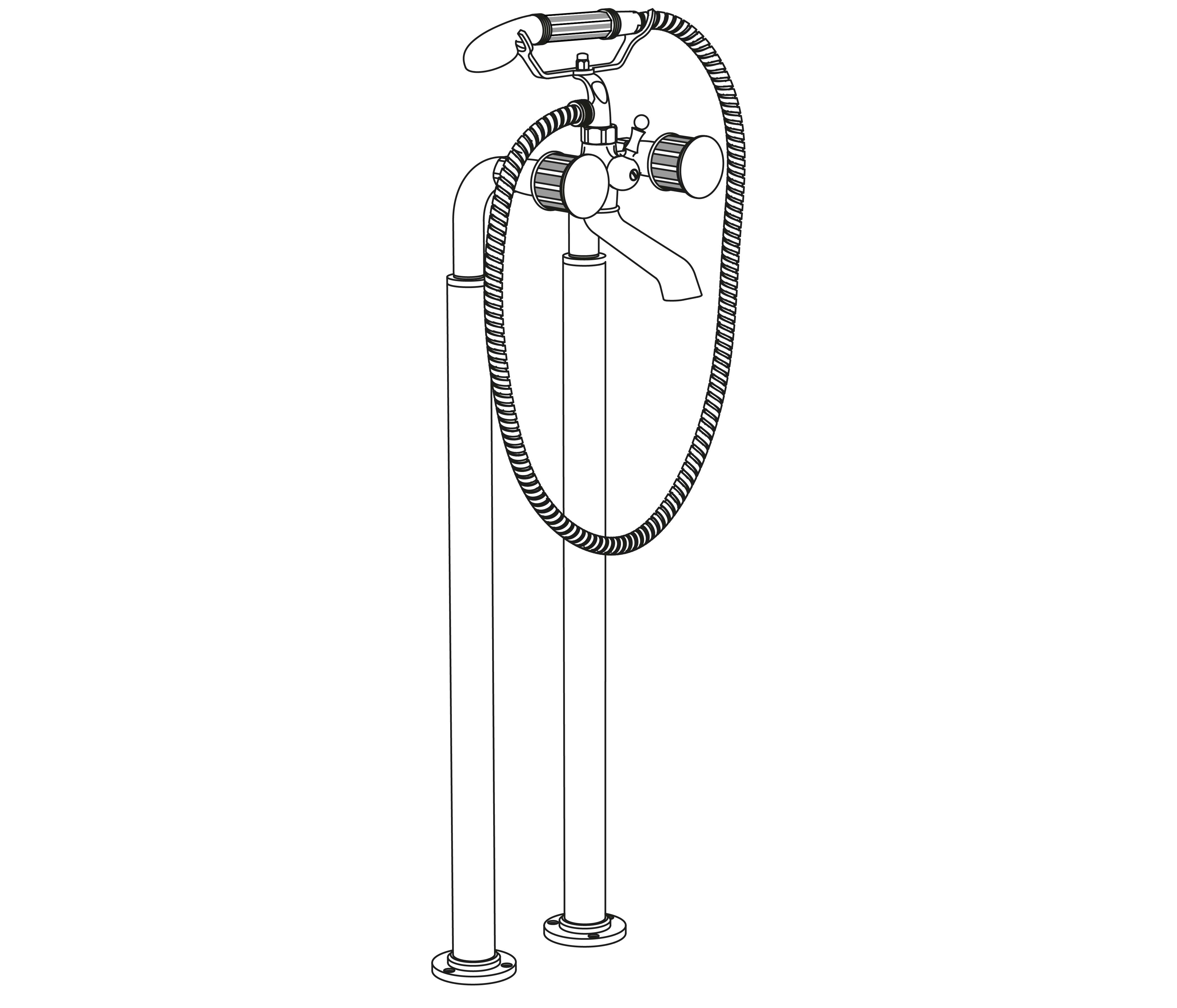 S118-3309V2 Mélangeur bain-douche