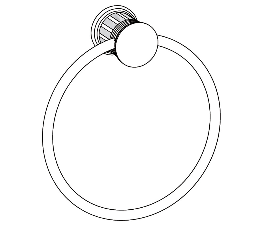 S118-510 Porte-serviette anneau