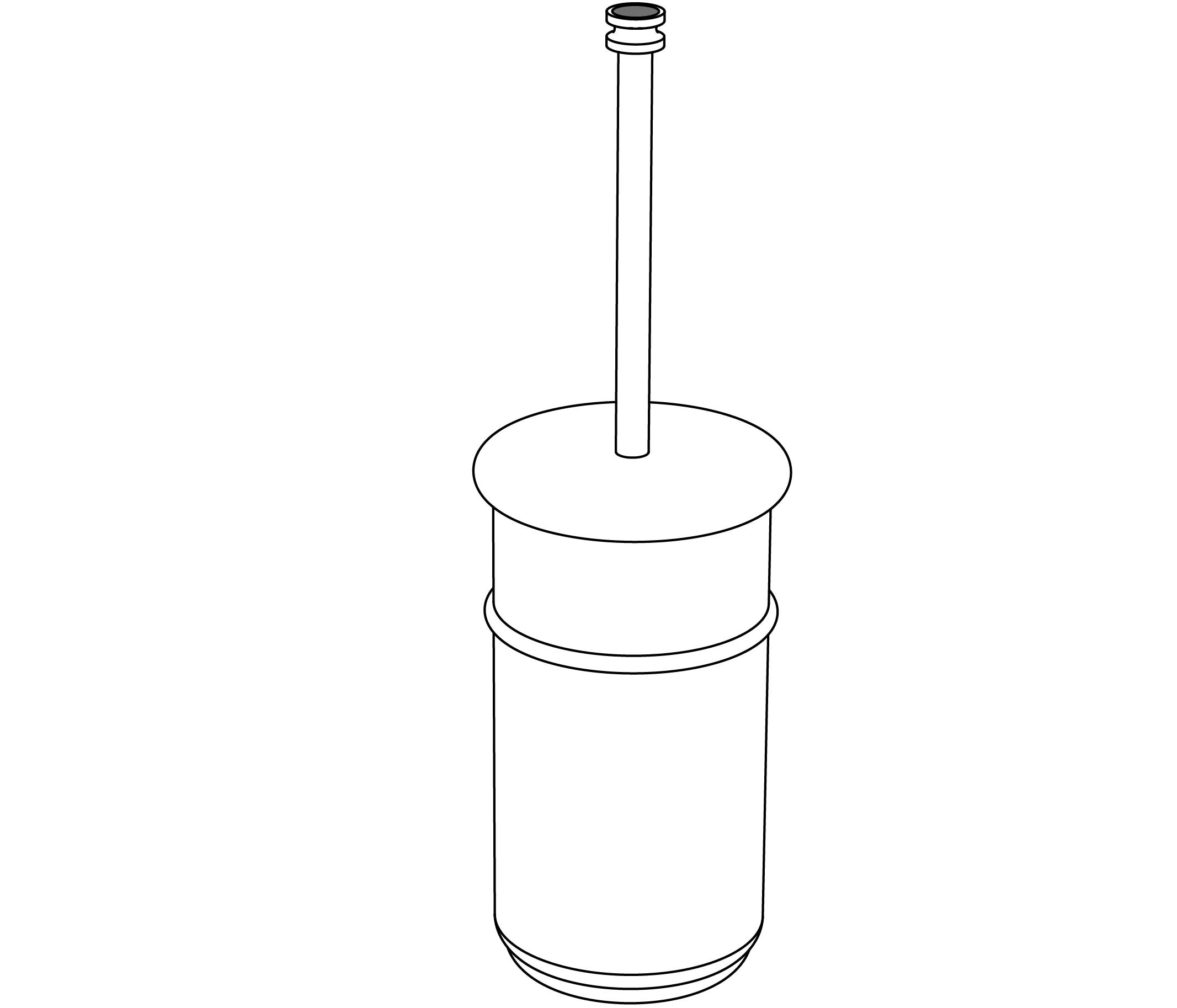 S118-596 Pot à balai à poser