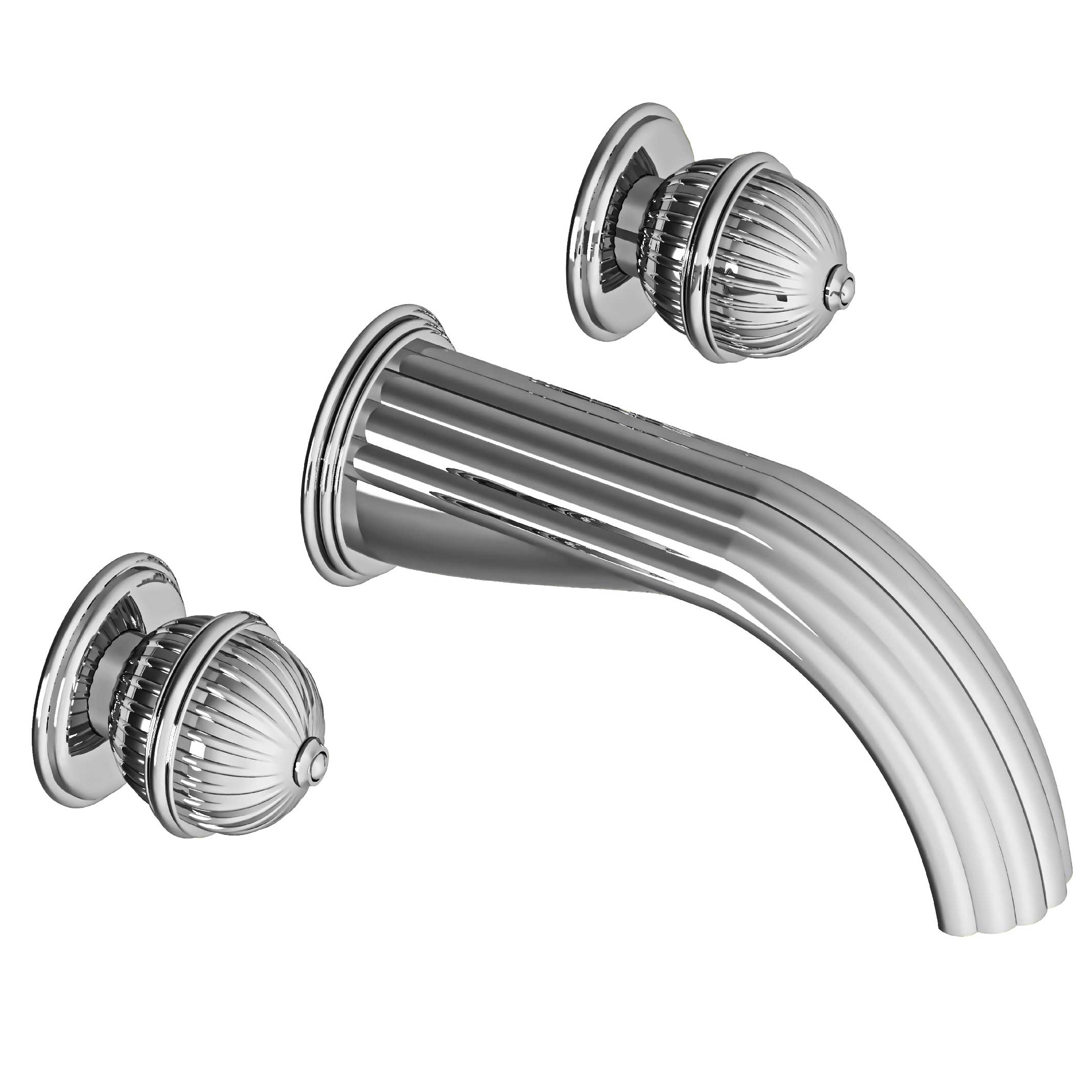 S126-3303 Wall mounted 3-hole bath mixer set