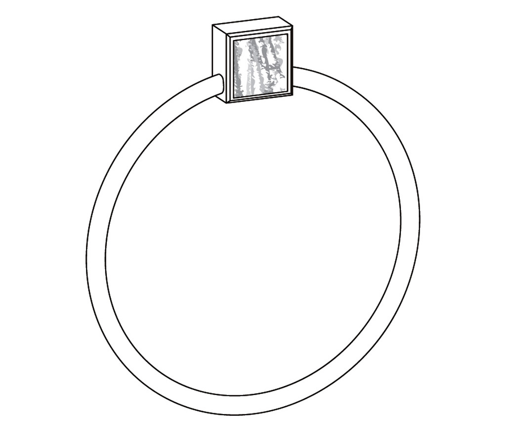 S13-510 Porte-serviette anneau