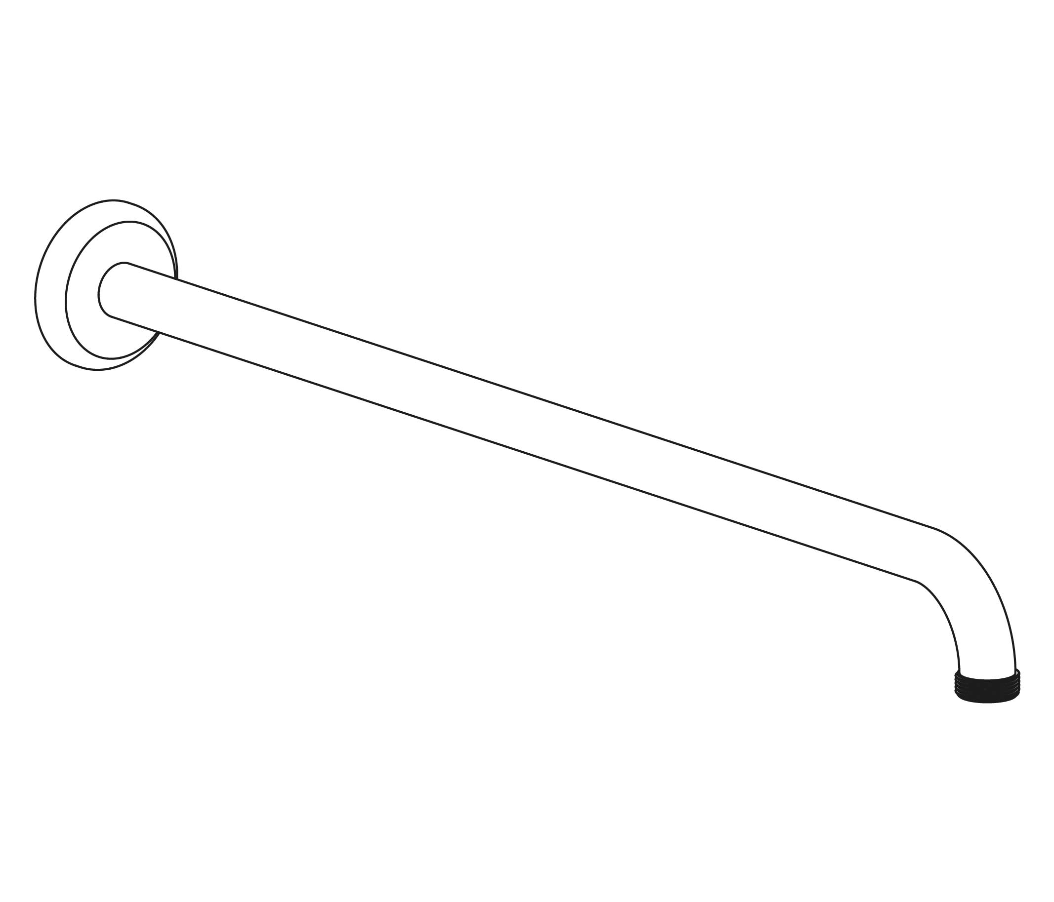 S146-2W450 Wall mounted shower arm 450mm