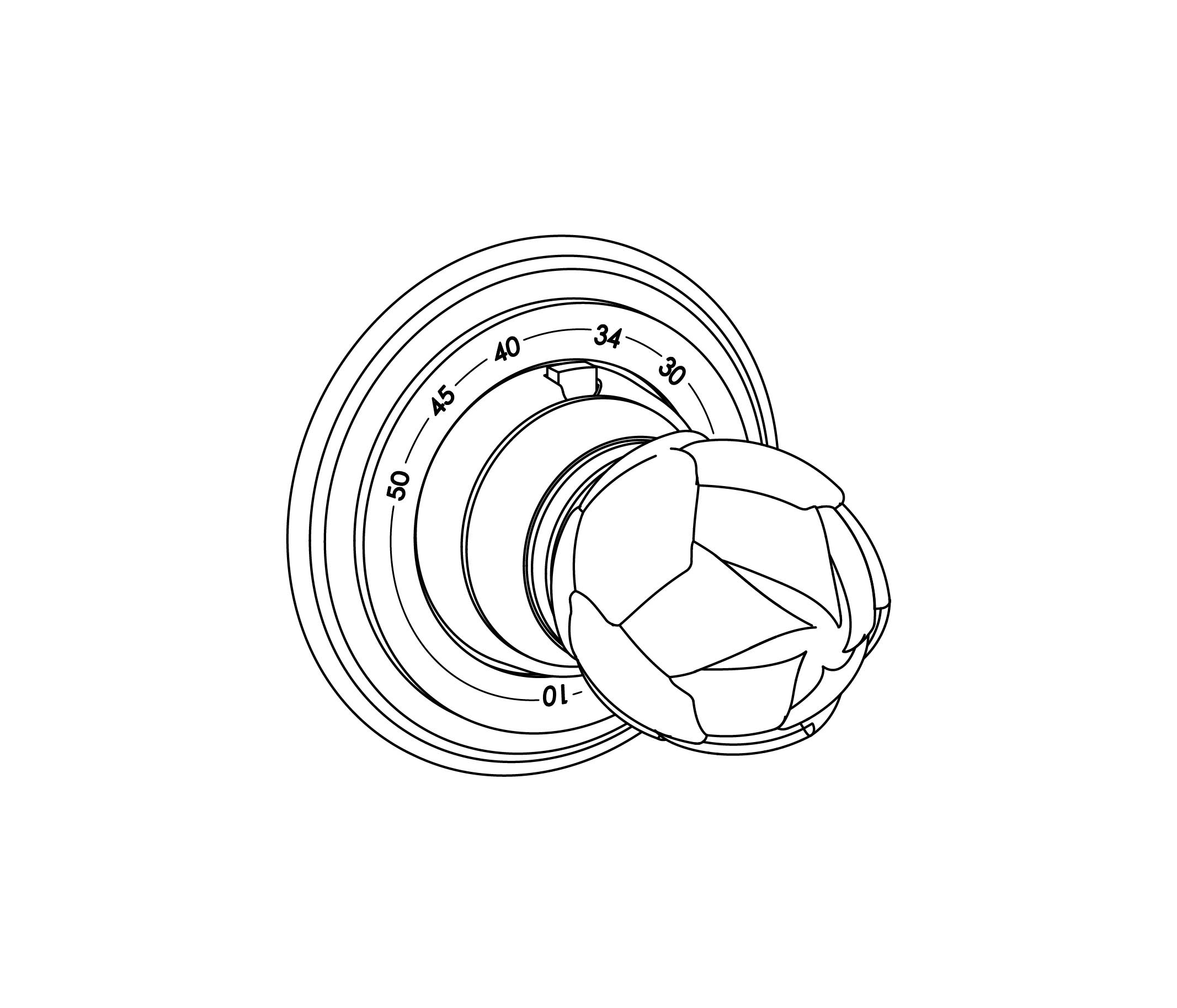 S146-4R0 Habillage rond pour T0