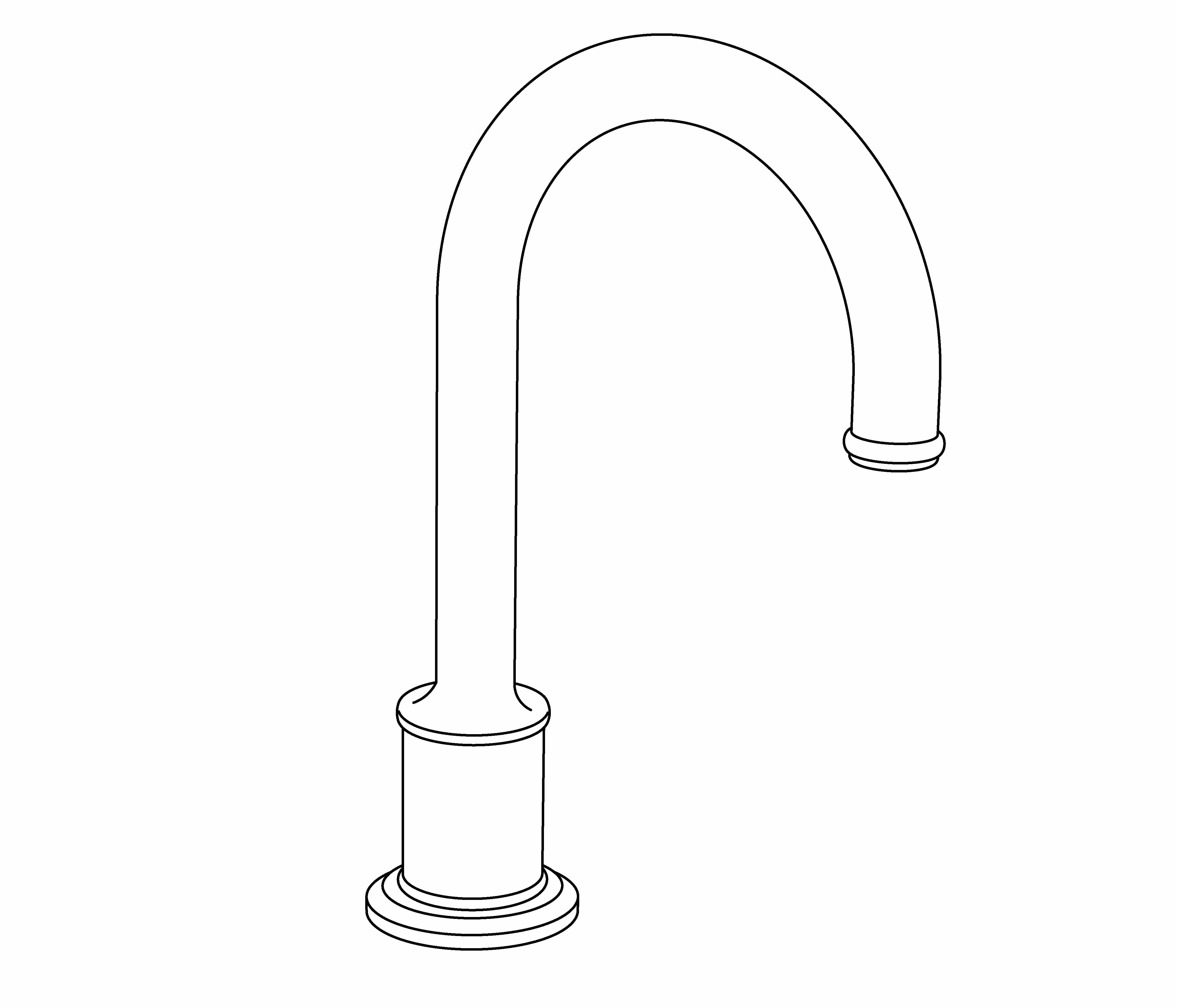 S149-1S2 Rim mounted basin spout