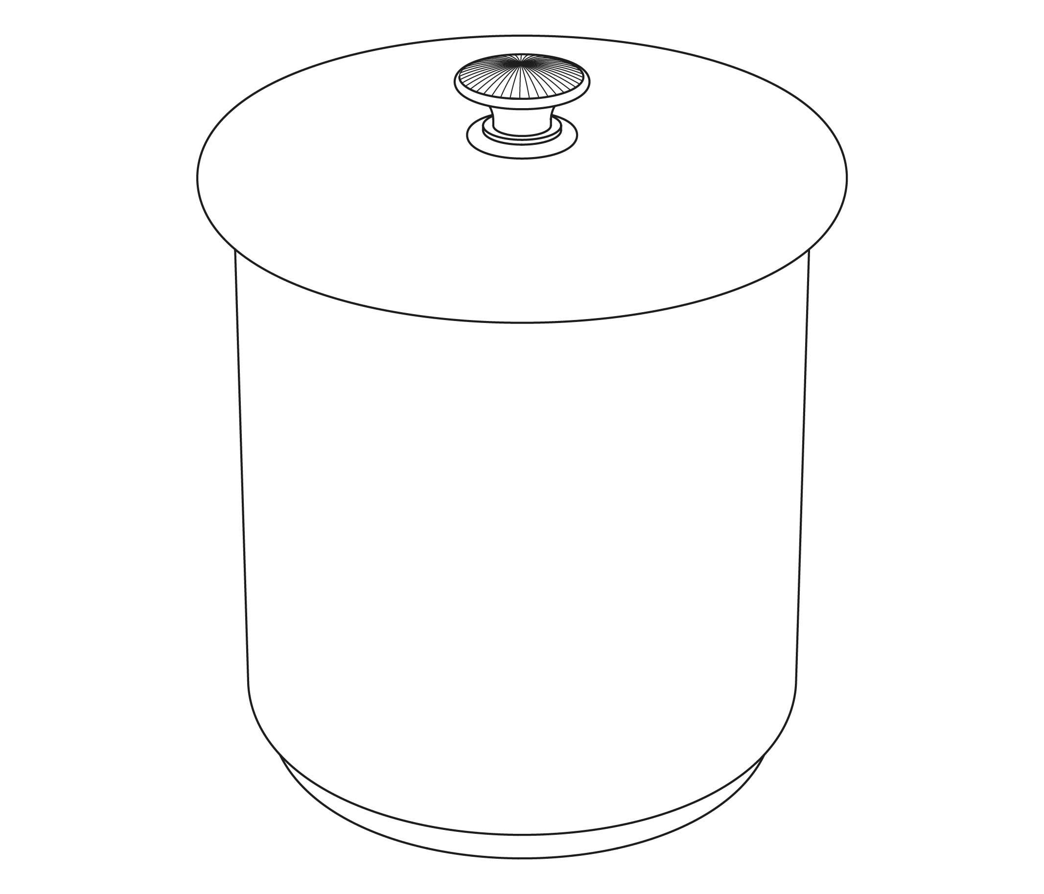 S149-577 Bin with cover
