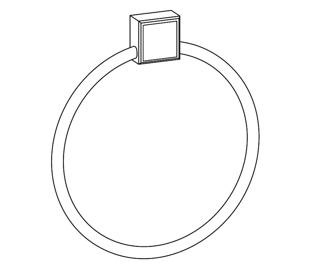 S15-510 Porte-serviette anneau