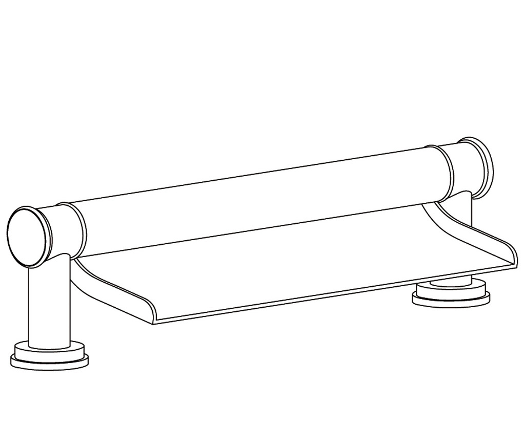 S150-3WF1 Bec de bain « Cascade »