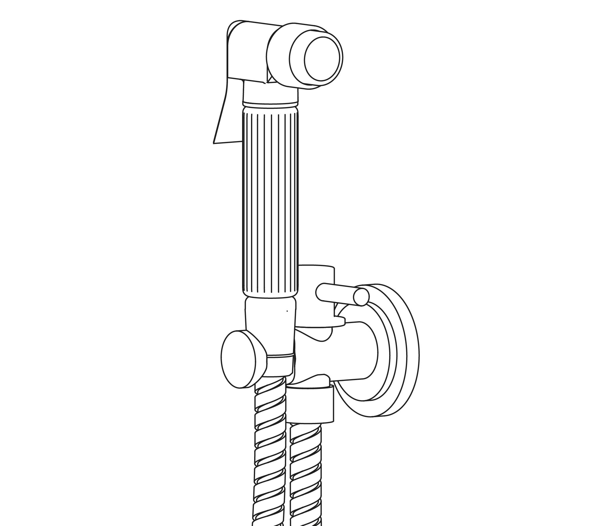 S150-4240 Hygienic shower