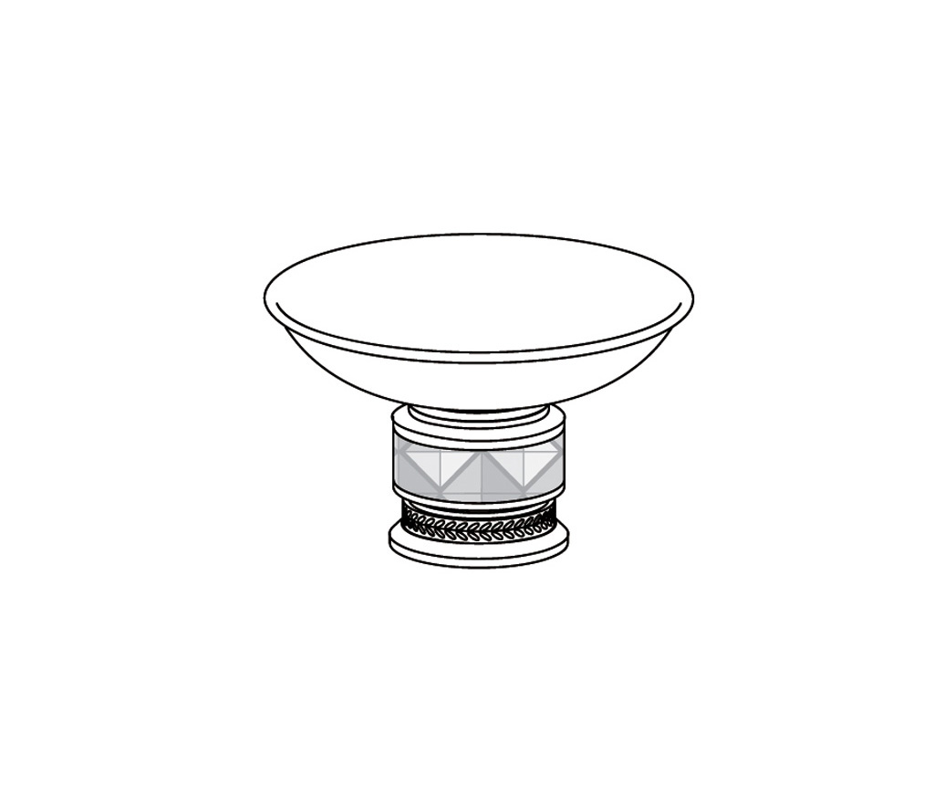 S151-518 Porte-savon rond