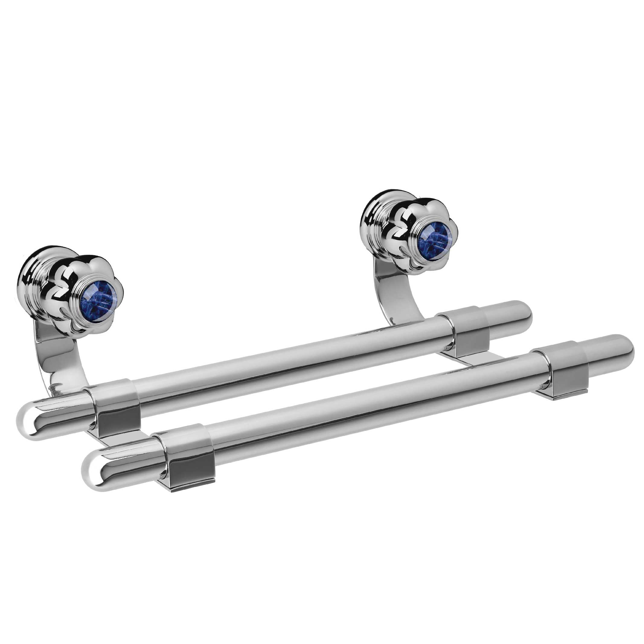 S155-509 Porte-serviette 2 barres fixes