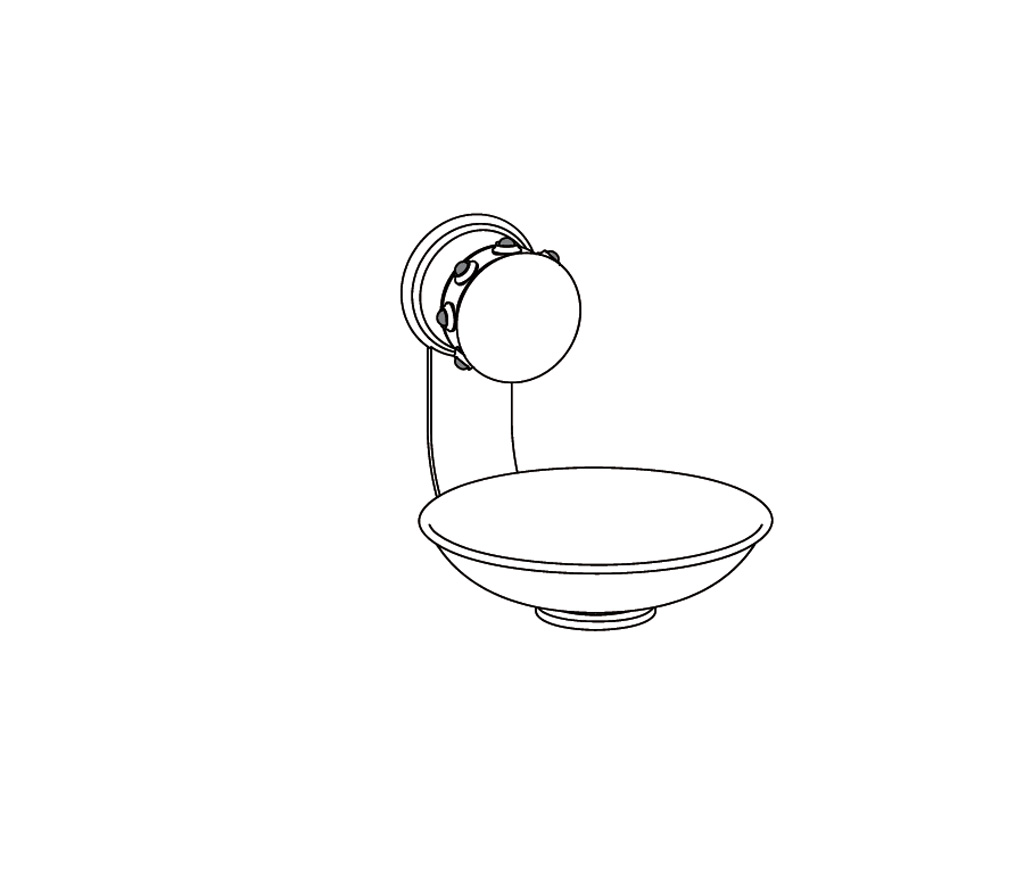 S169-514 Wall mounted soap dish