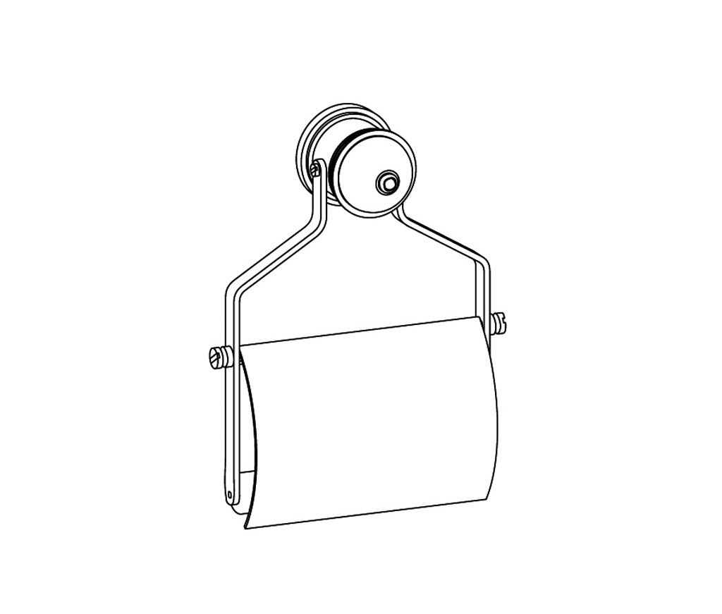 S179-503 Wall mounted toilet roll holder