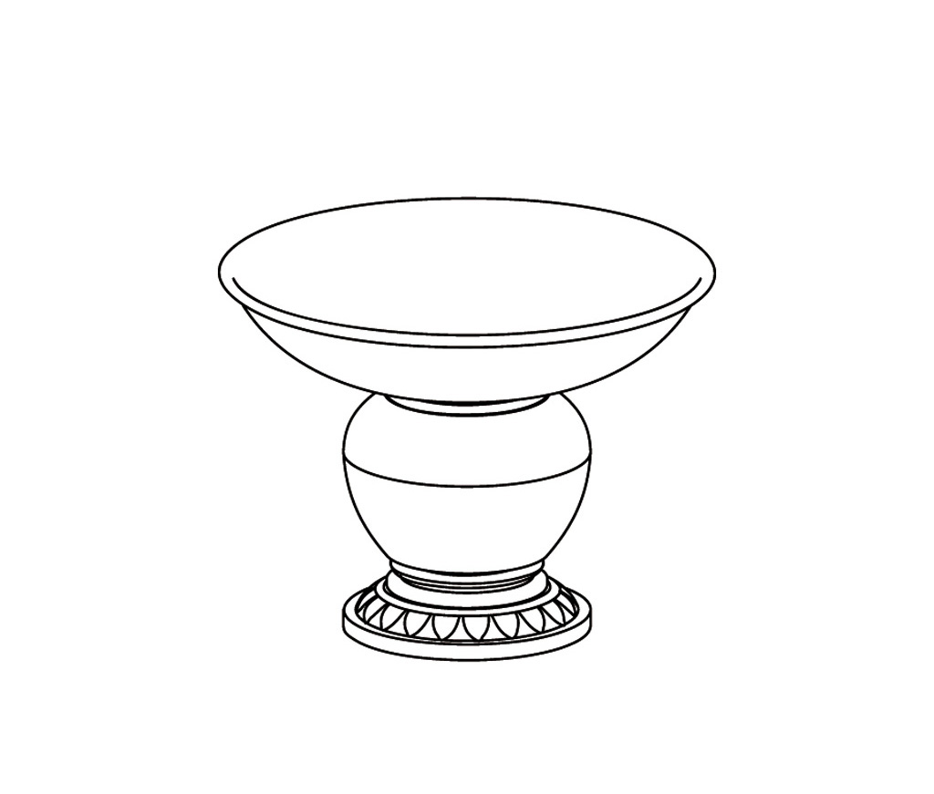S180-518 Free-standing soap holder