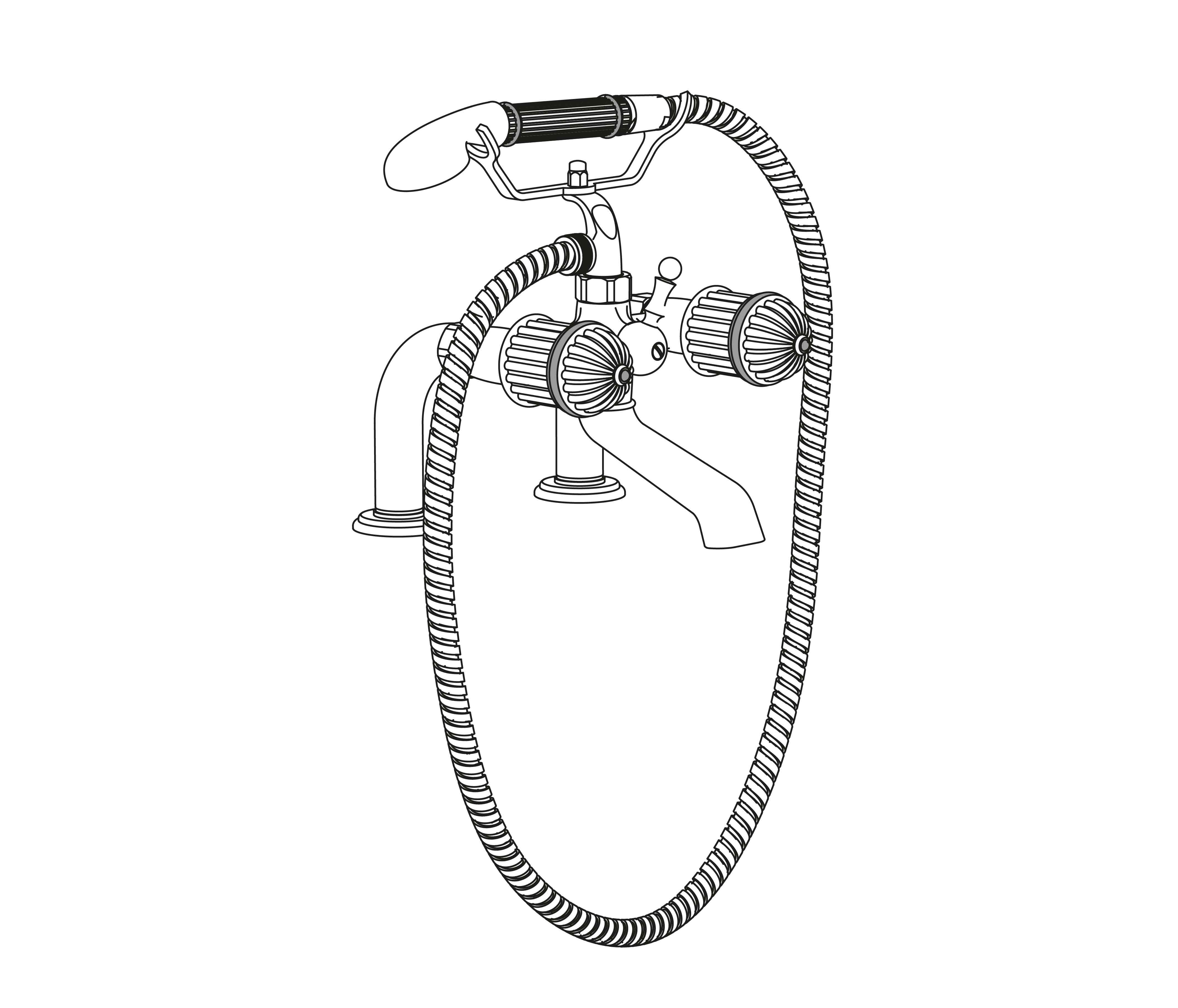 S182-3306V2 Mélangeur bain-douche