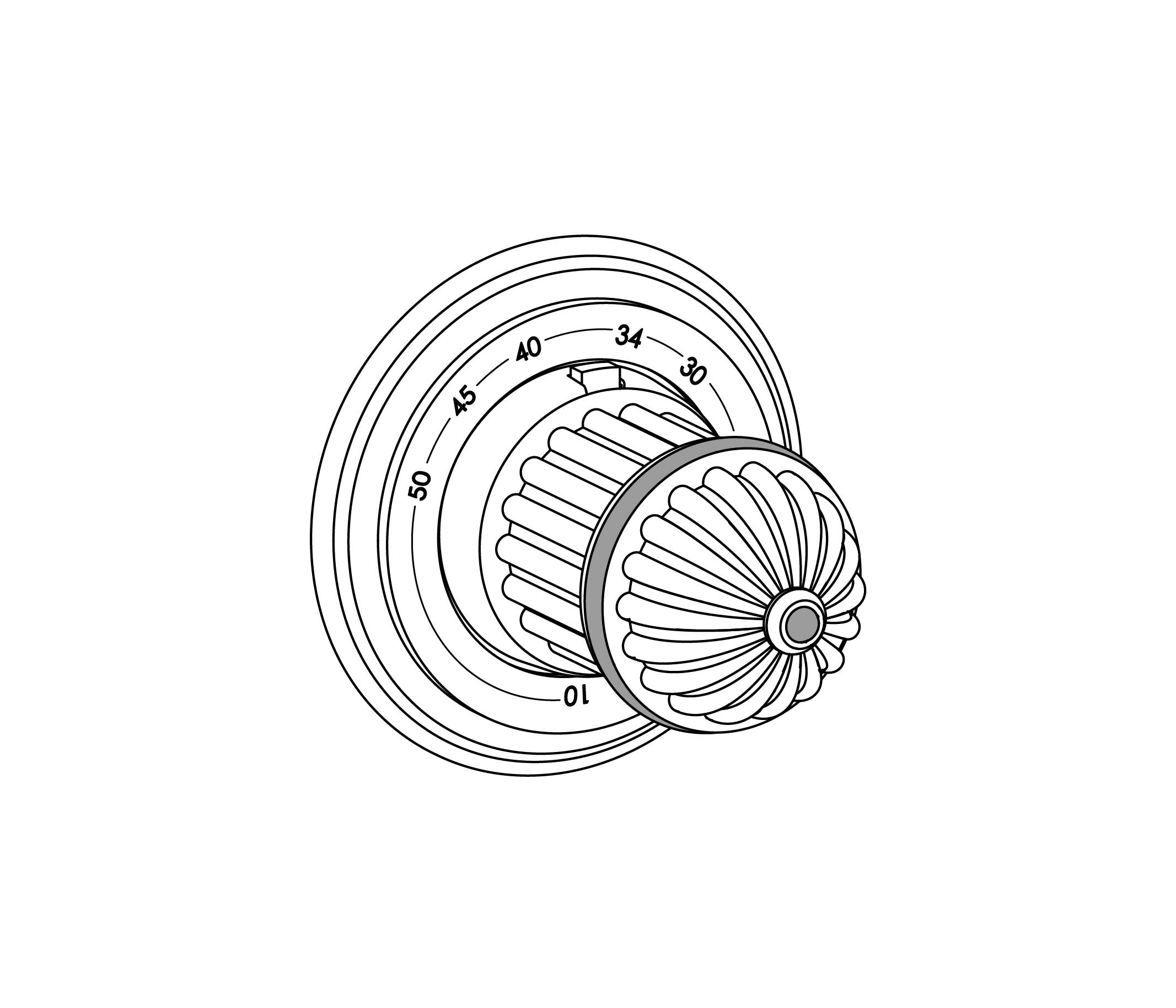 S182-4R0 Round trim set