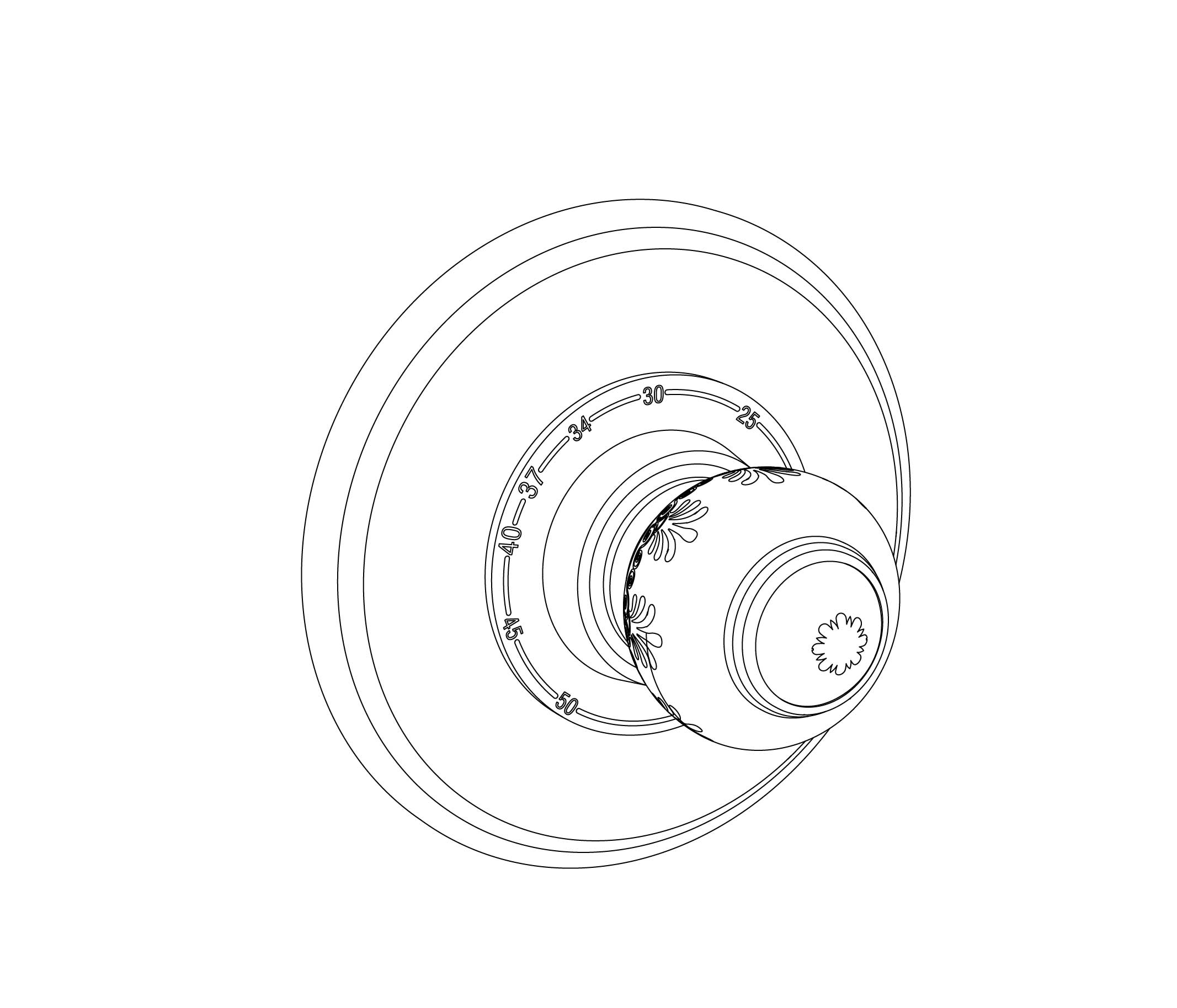 S196-2R1 Round trim set for T1 & T2