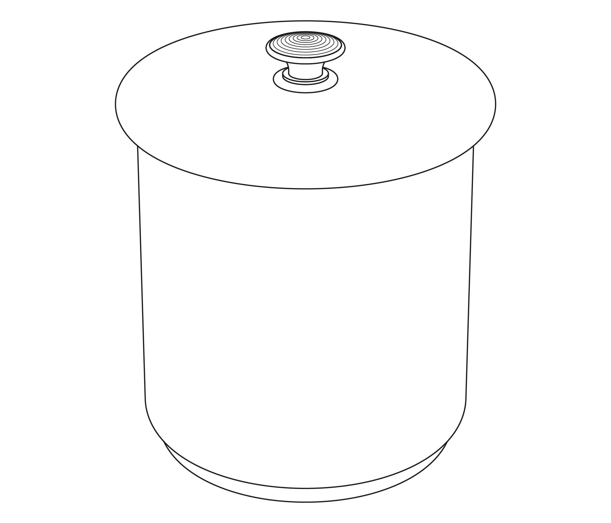 S199-577 Bin with cover