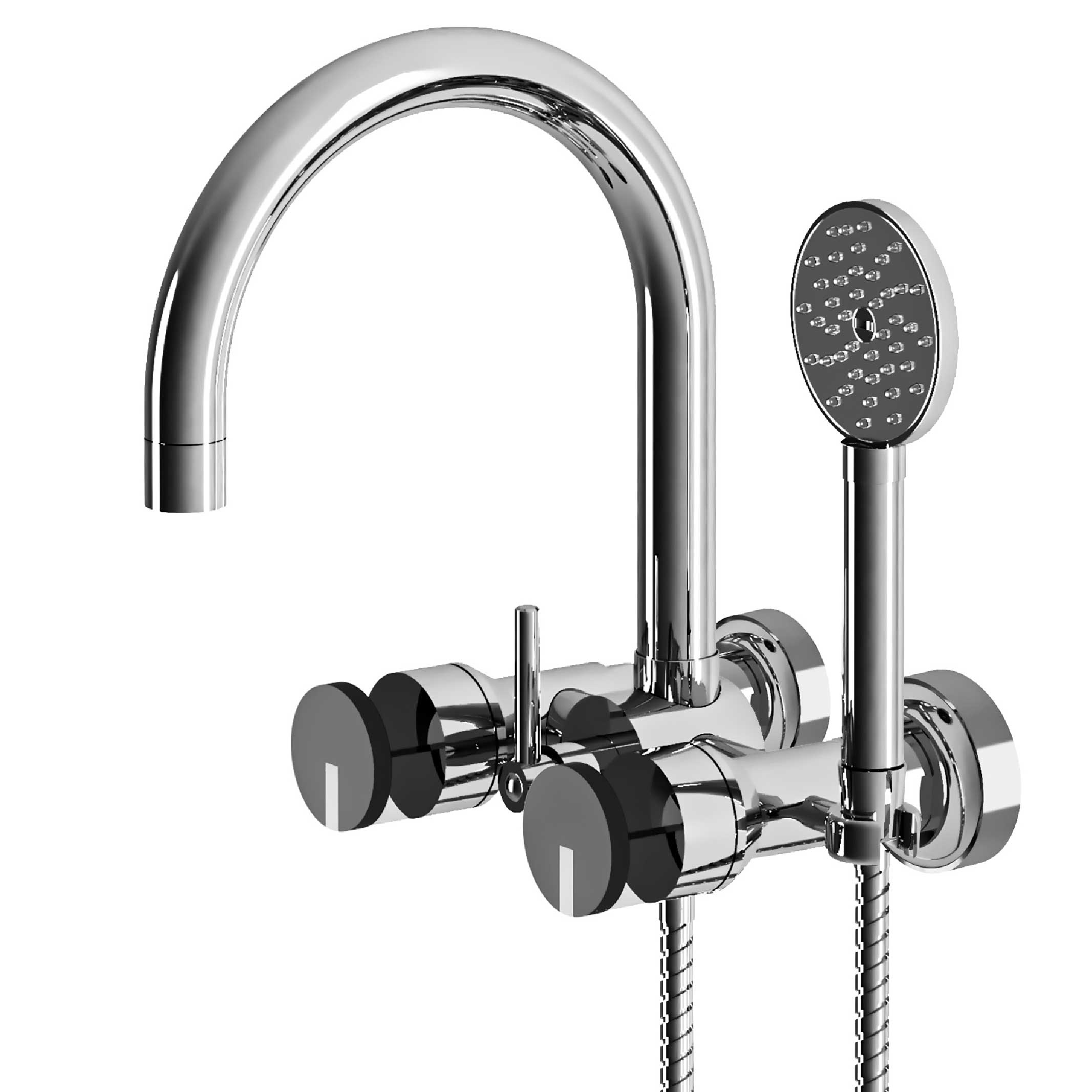 S210-3201 Wall mounted bath and shower mixer