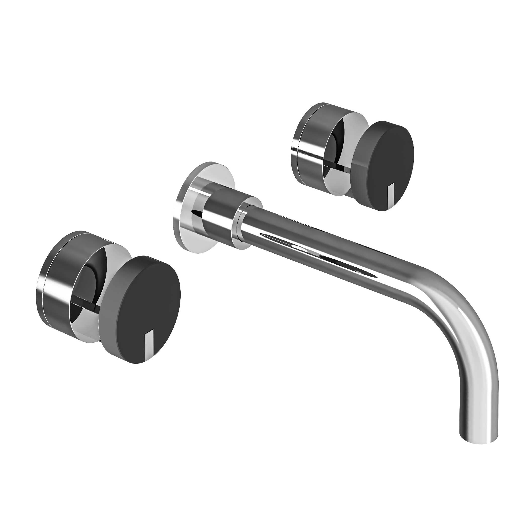 S210-3303 Wall mounted 3-hole bath mixer set