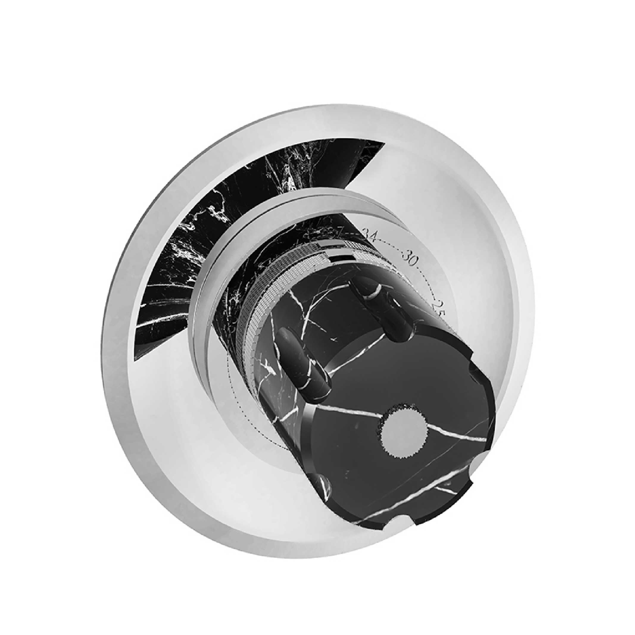 S220-2R1 Habillage rond pour T1 & T2