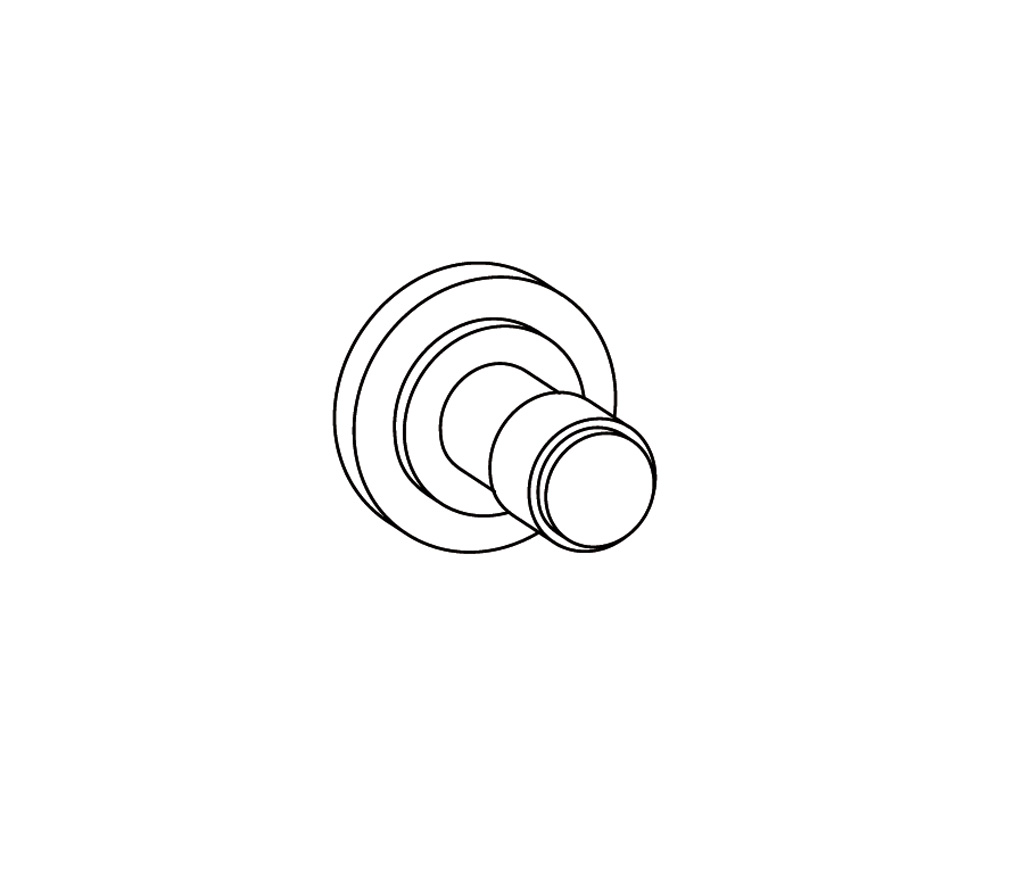 S260-502 Patère simple