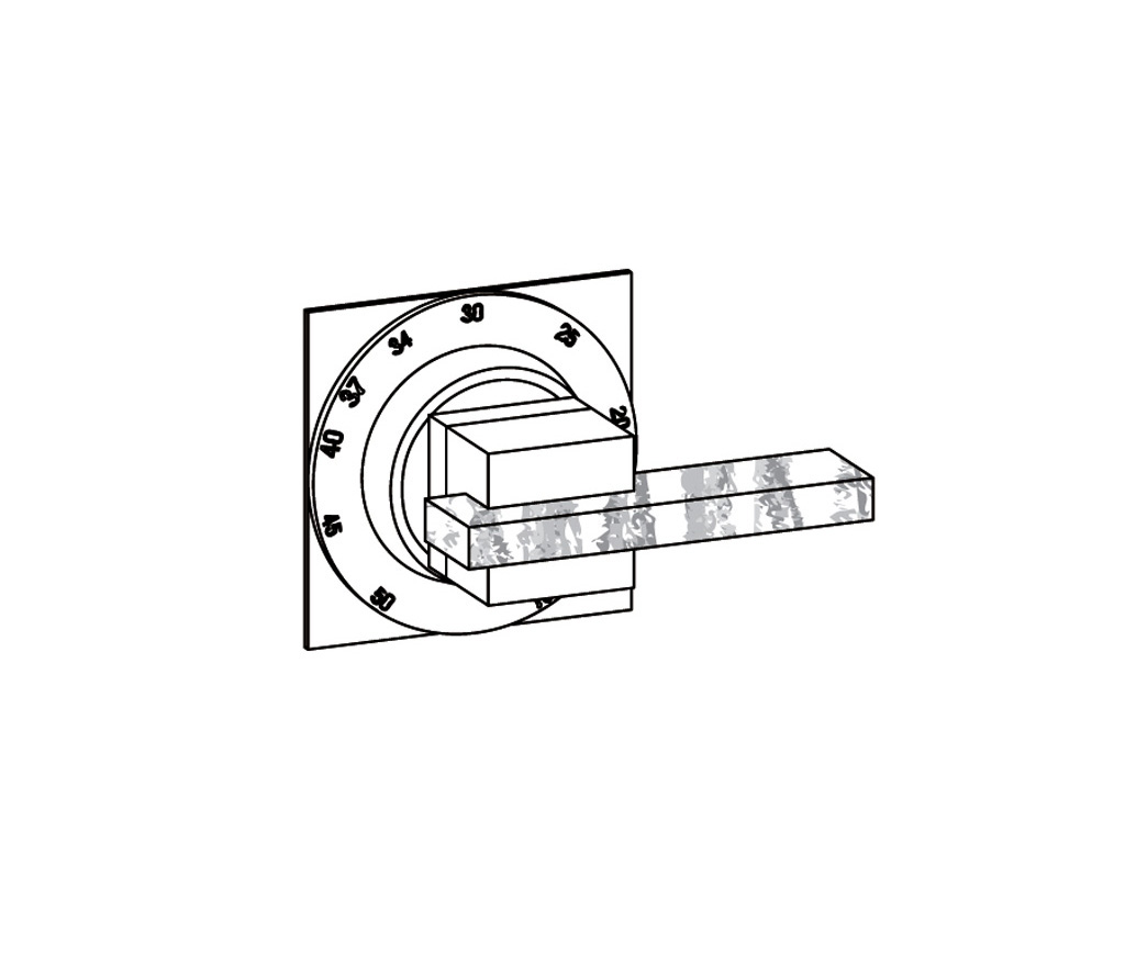 S27-4S0 Square trim set for T0