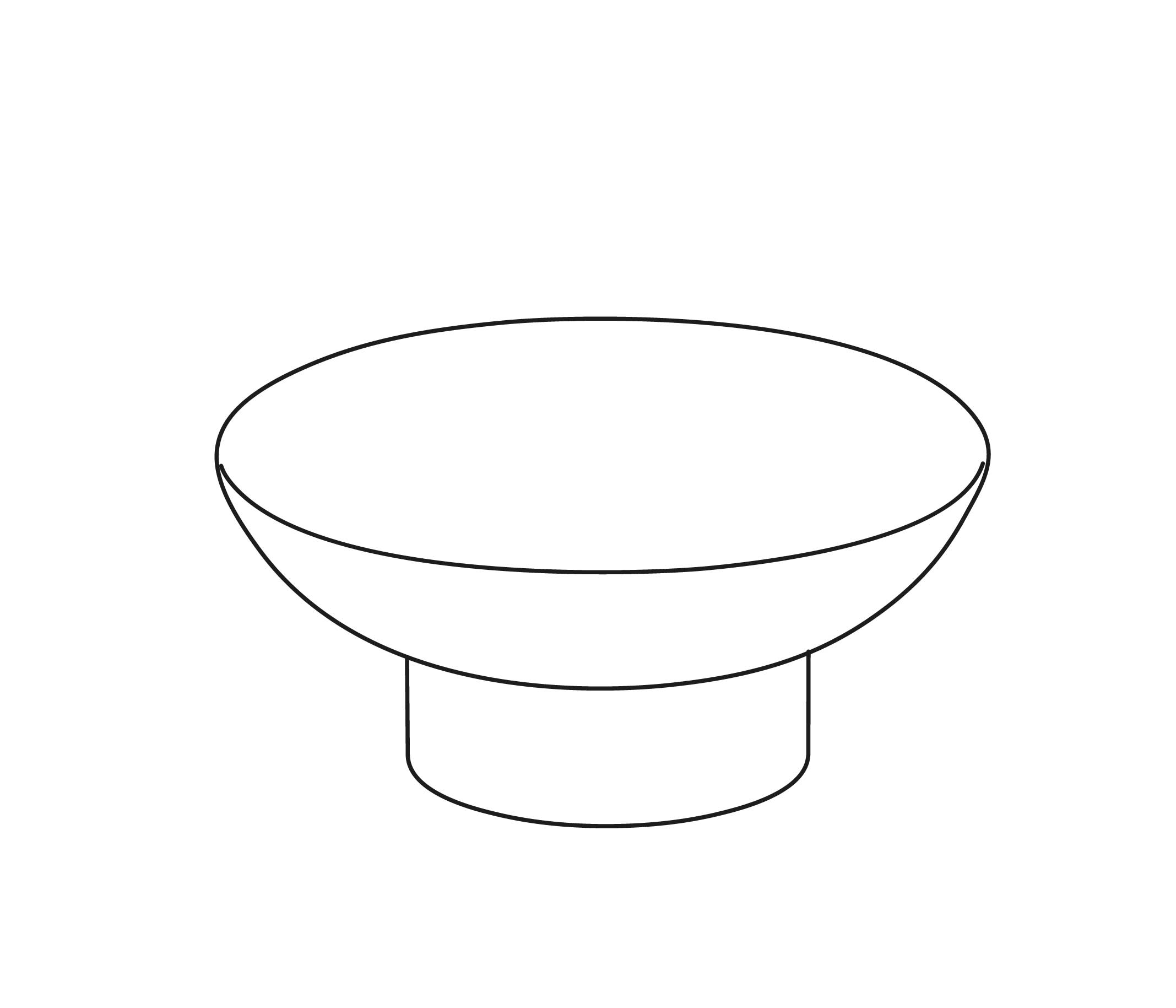 S271-541 Porte-savon rond