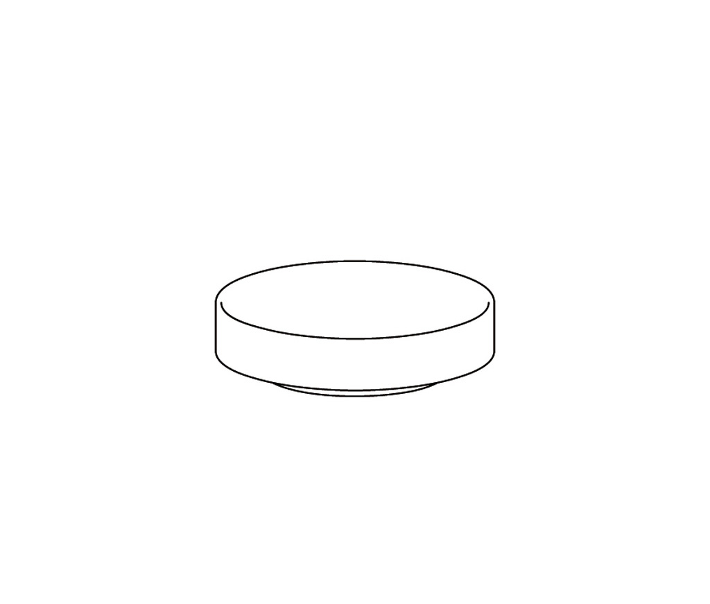 S30-518 Porte-savon rond