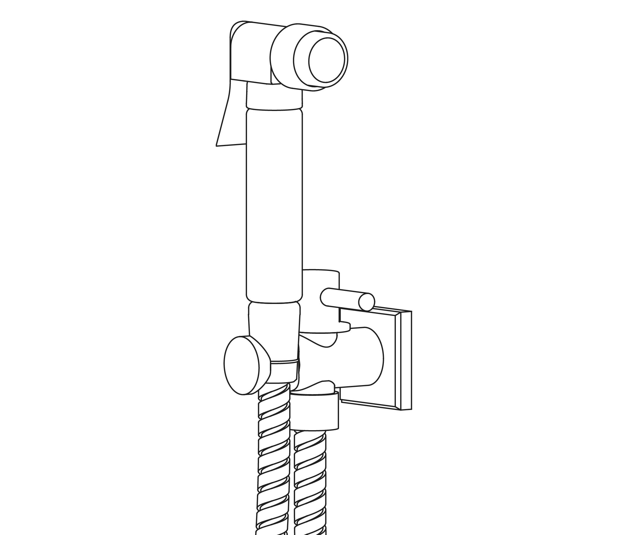 S34-4240 Hygienic shower