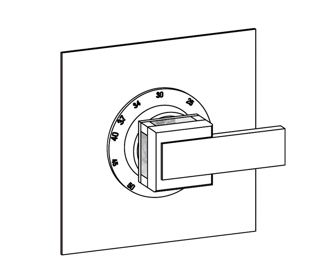 S47-2S1 Square trim set