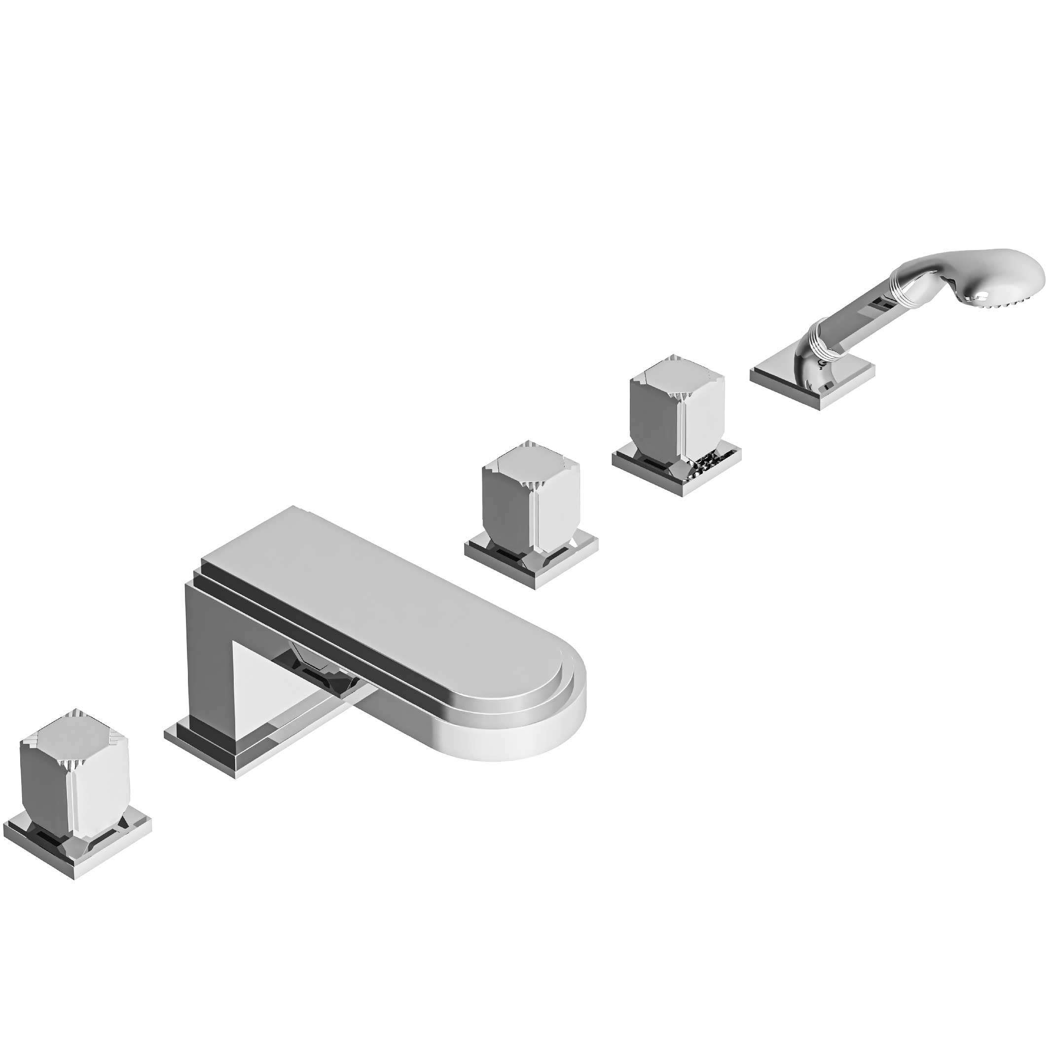 S57-3305B Mélangeur bain-douche 5 trous