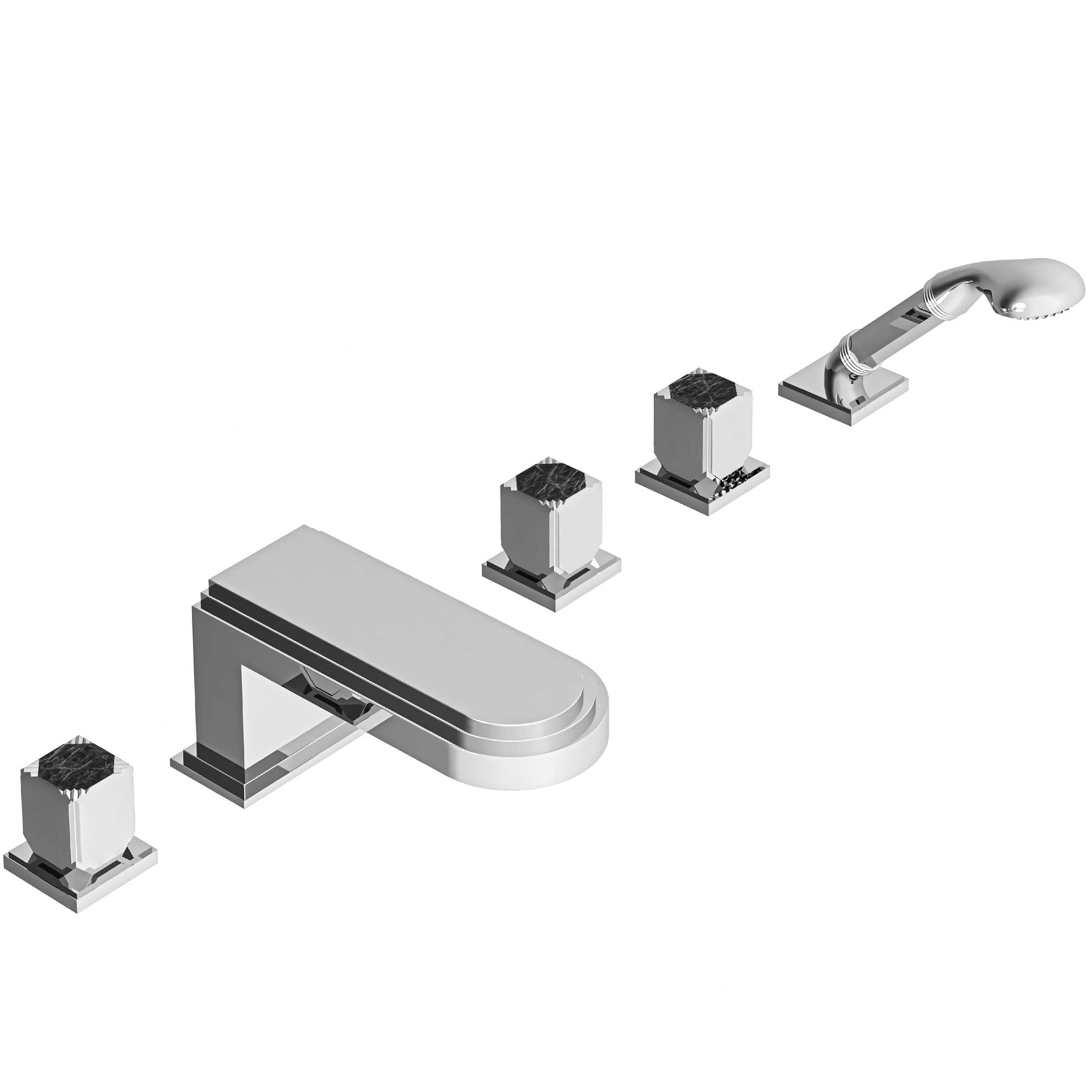 S60-3305B Mélangeur bain-douche 5 trous