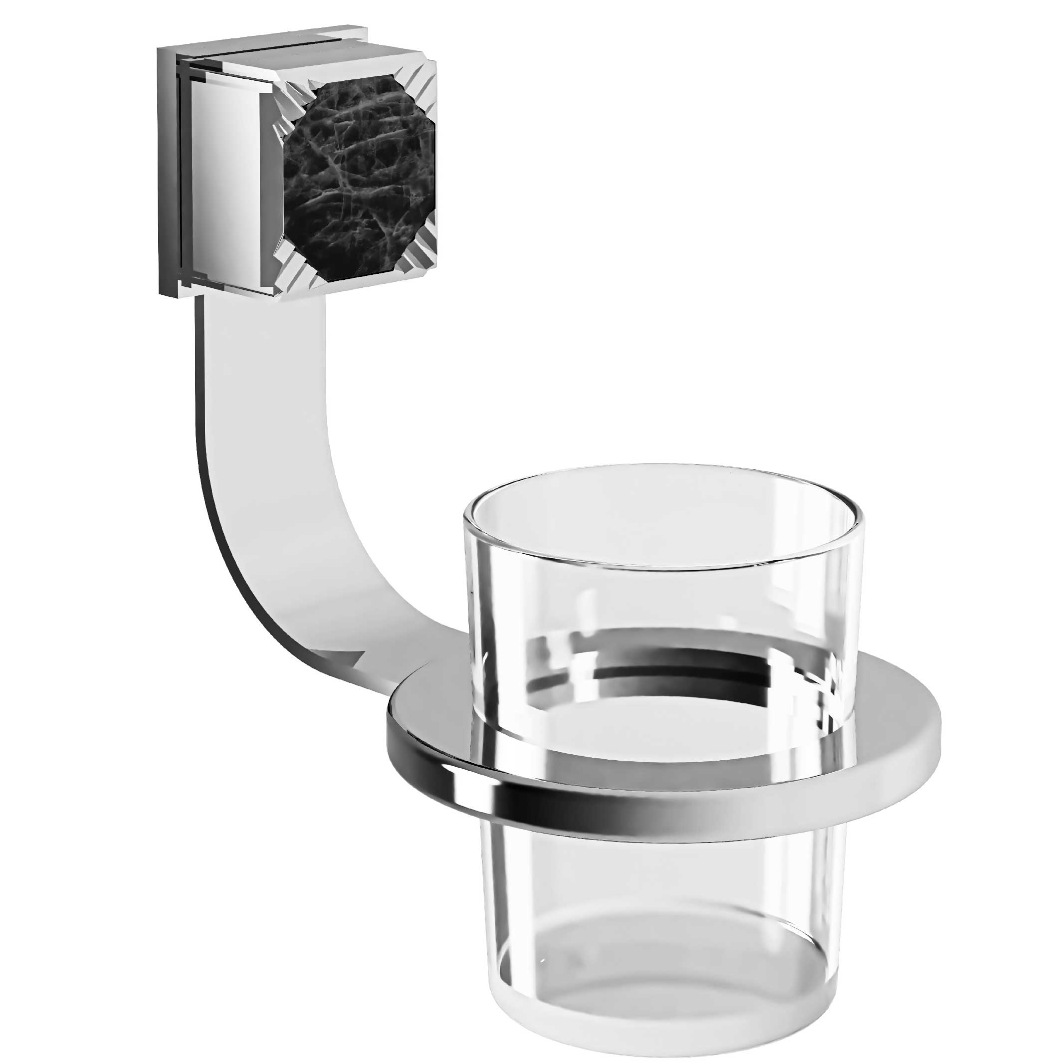 S60-520 Wall mounted glass holder